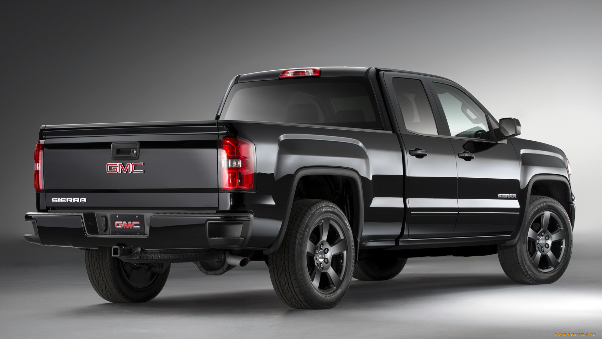 автомобили, gm-gmc, темный, elevation, edition, cab, 1500, double, sierra, gmc, 2015г