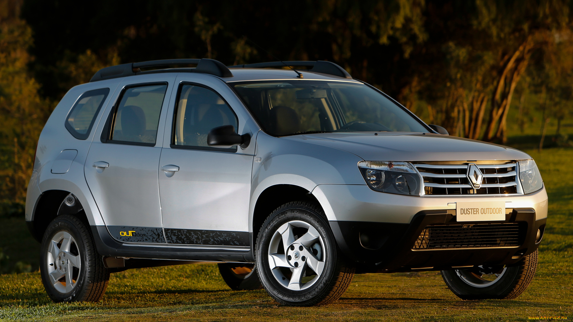 автомобили, renault, outdoor, 2014г, серый, duster
