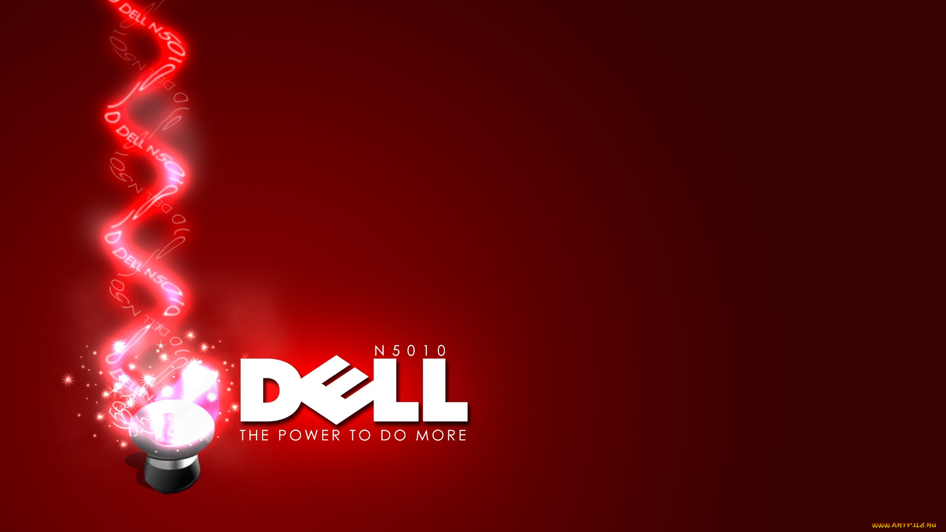 компьютеры, dell, фон, логотип