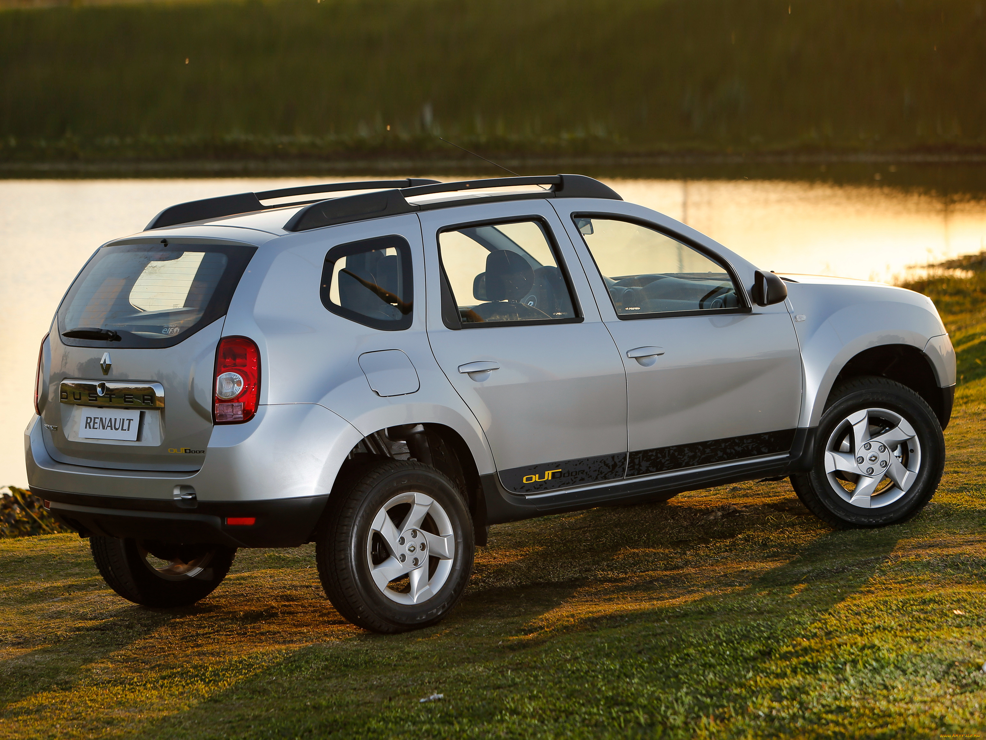 автомобили, renault, duster, outdoor, 2014г, серый