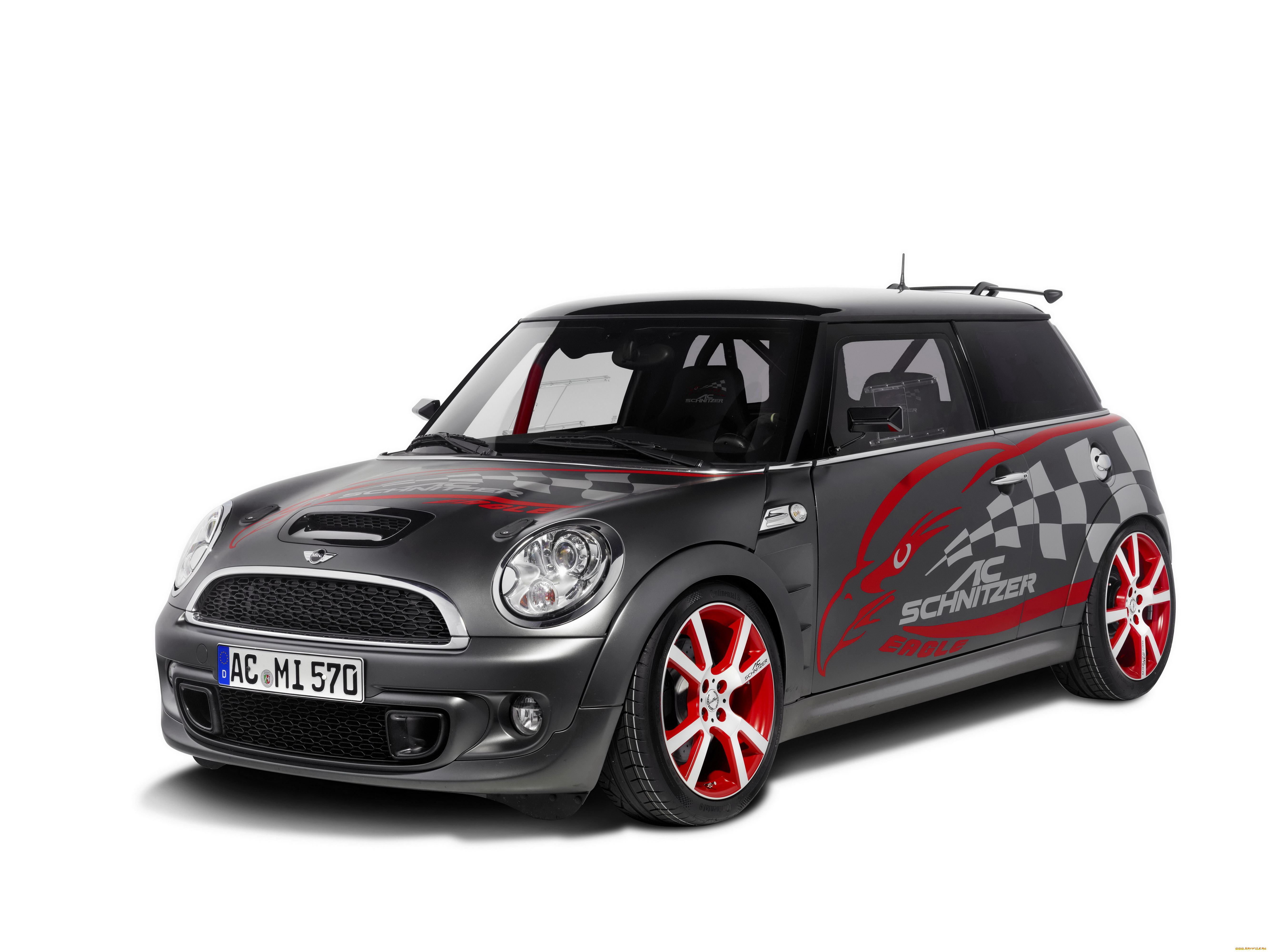 2011, mini, cooper, s, eagle, , ac, schnitzer, автомобили, mini, тюнинг, cooper, eagle, серый