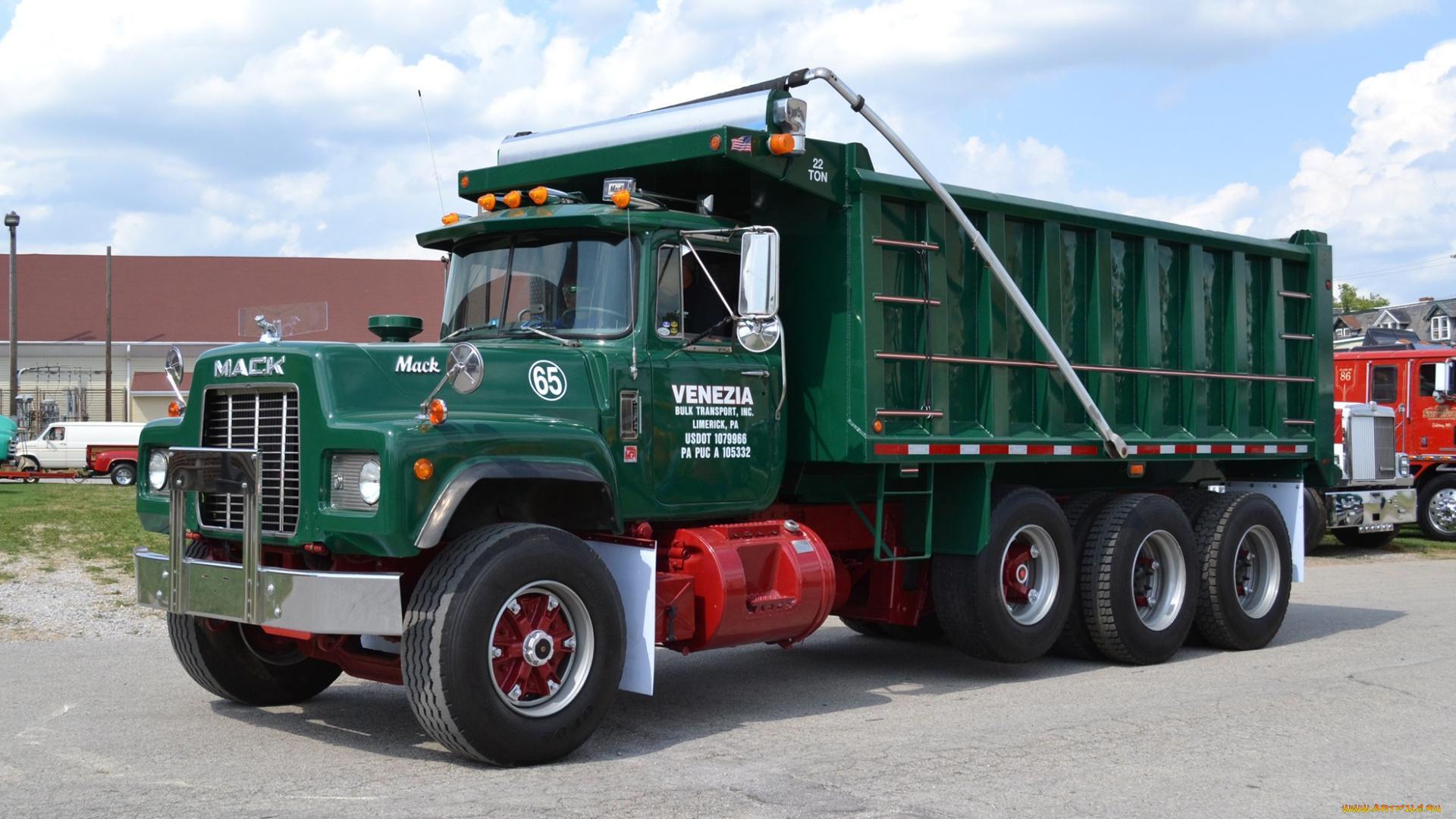 1988, mack, r-model, triaxle, dump, автомобили, mack, тяжелый, тягач, седельный, грузовик