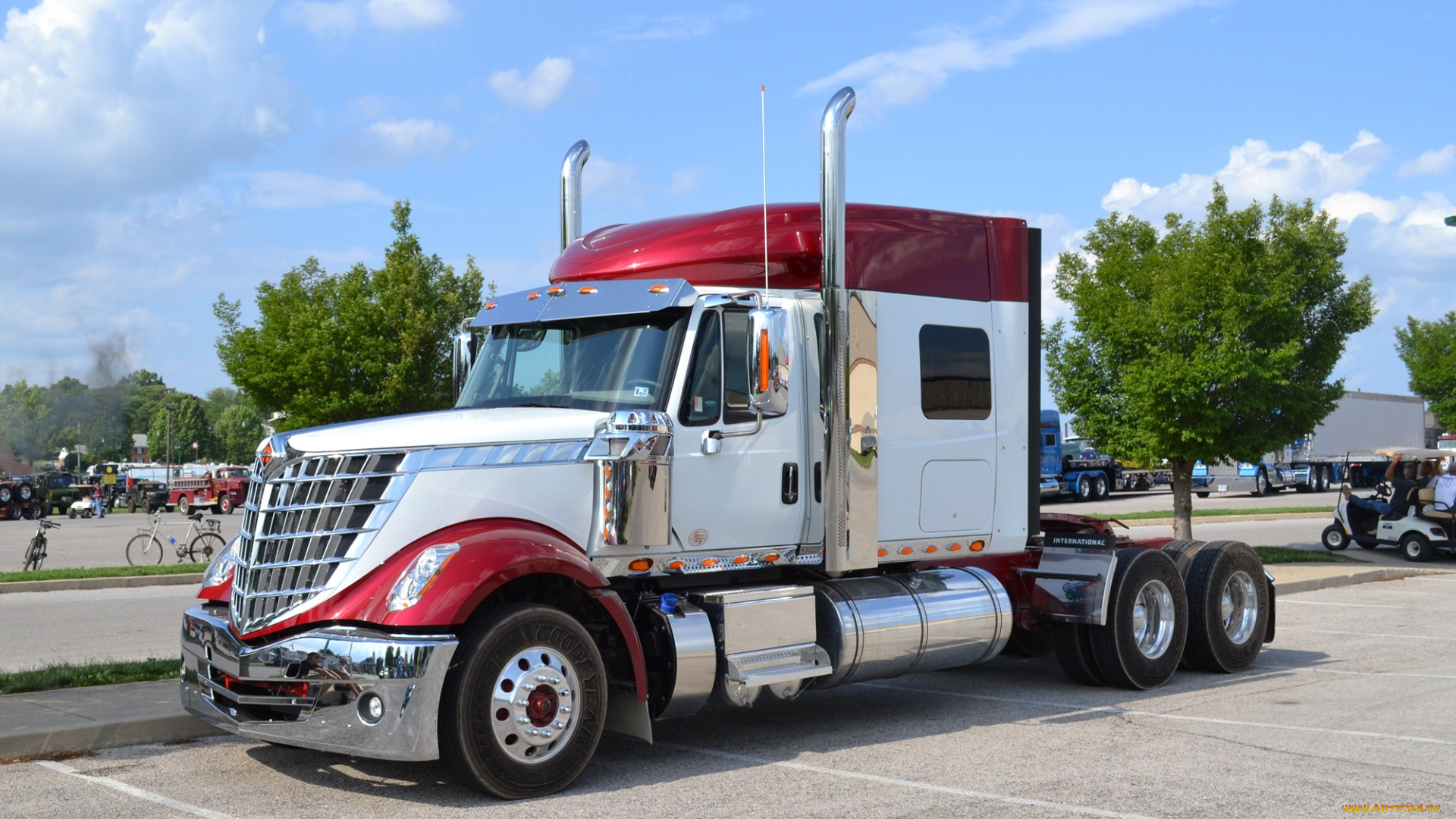 2016, international, lonestar, автомобили, international, седельный, грузовик, тяжелый, тягач