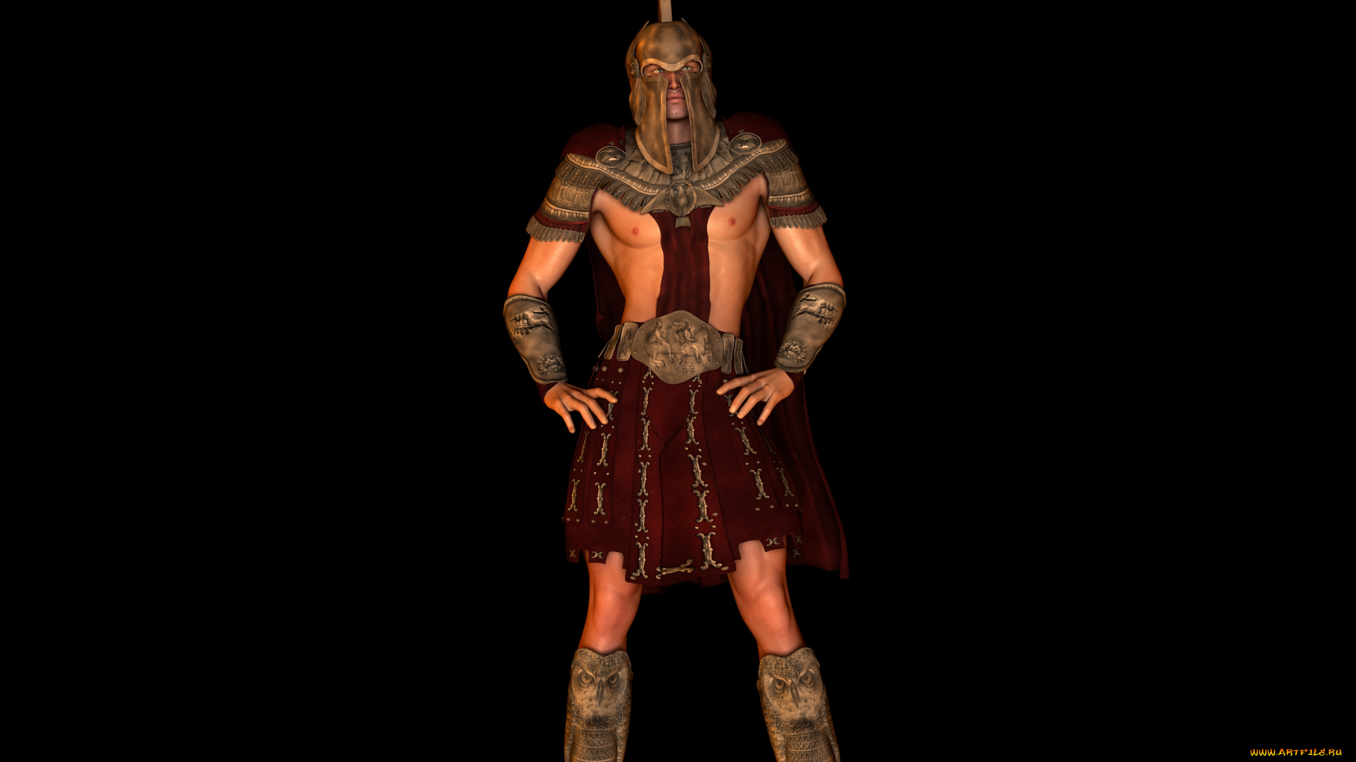 3д, графика, фантазия, , fantasy, воин