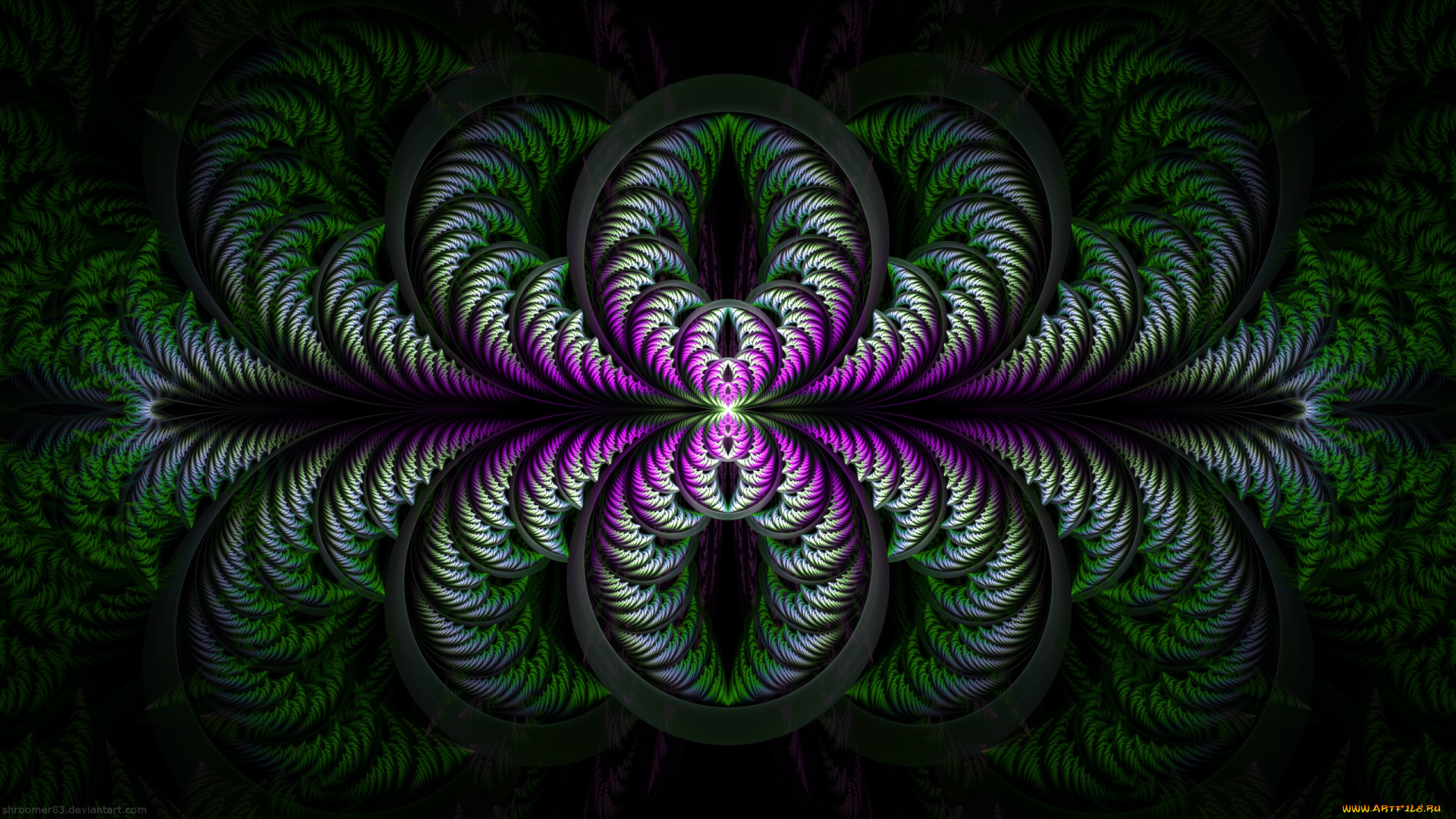 3д, графика, фракталы, , fractal, узор, фон, цвета