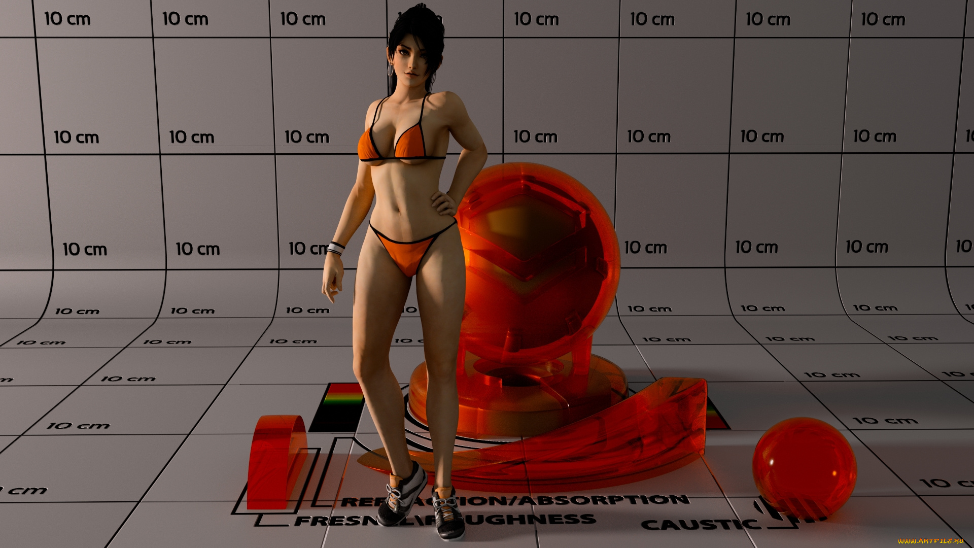 3д, графика, люди, , people, девушка, взгляд, фон