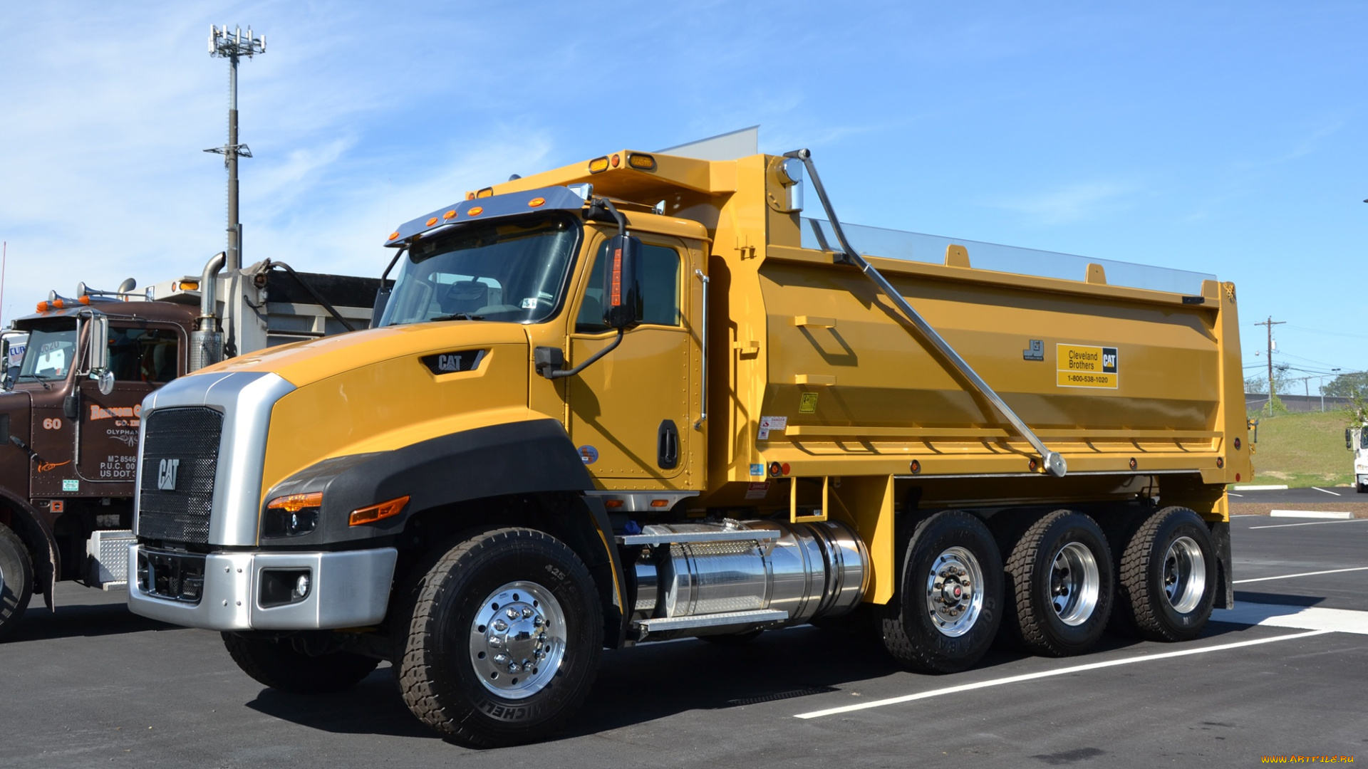 автомобили, cat, trucks, грузовик, тяжелый