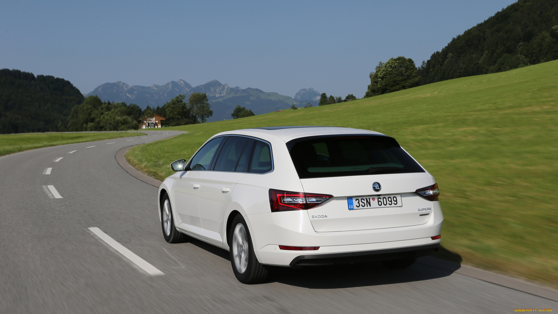 автомобили, skoda, combi, superb, 2015г, greenline