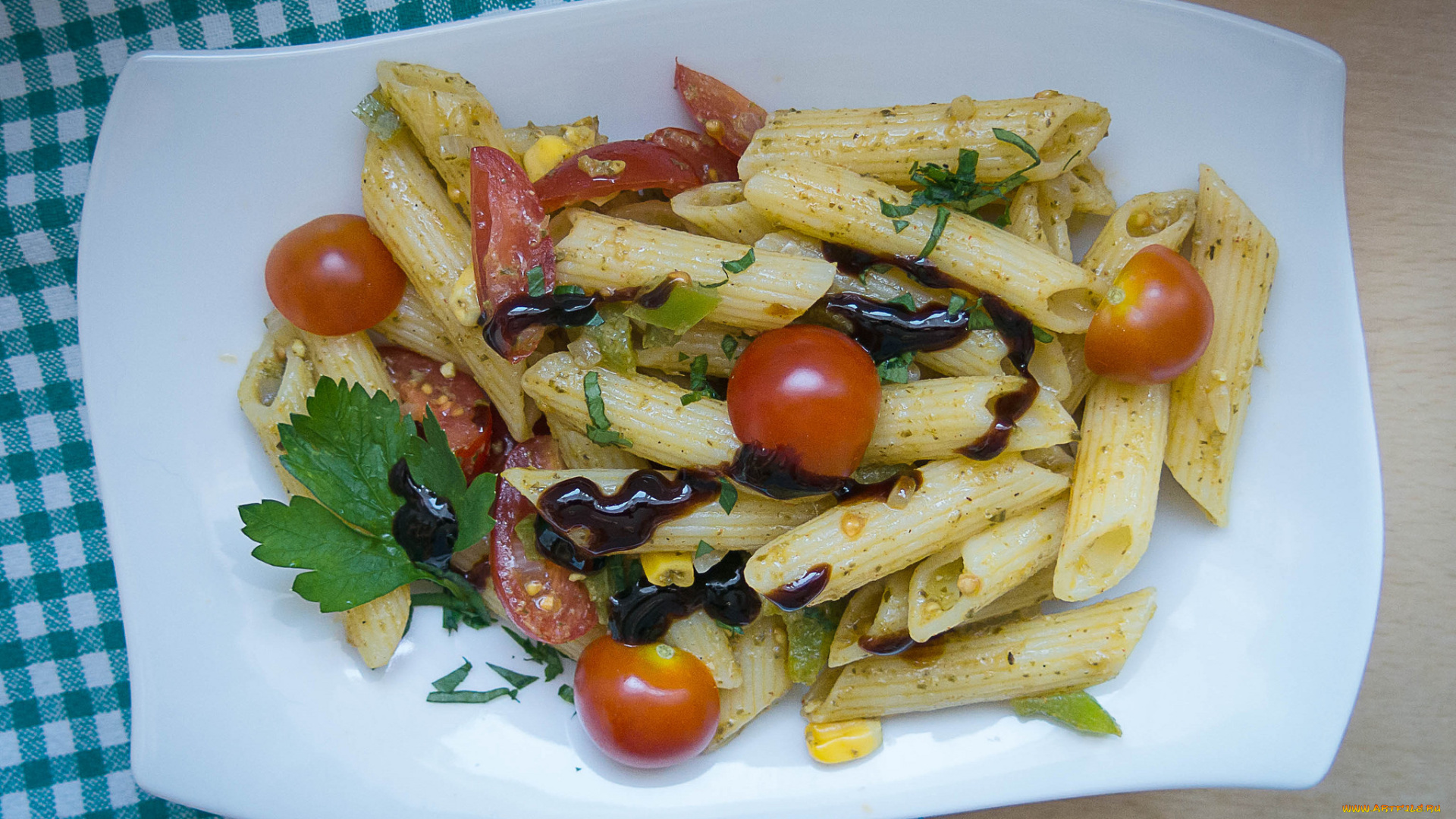 еда, макаронные, блюда, макароны, овощи