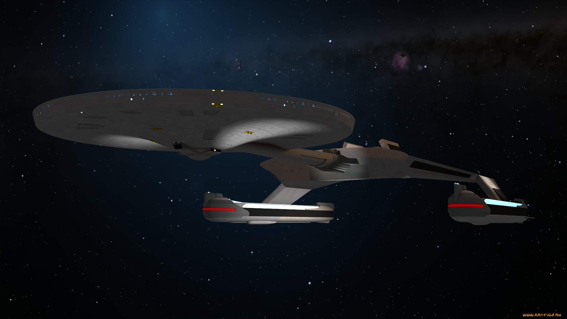 космос, арт, вселенная, полет, космический, корабль