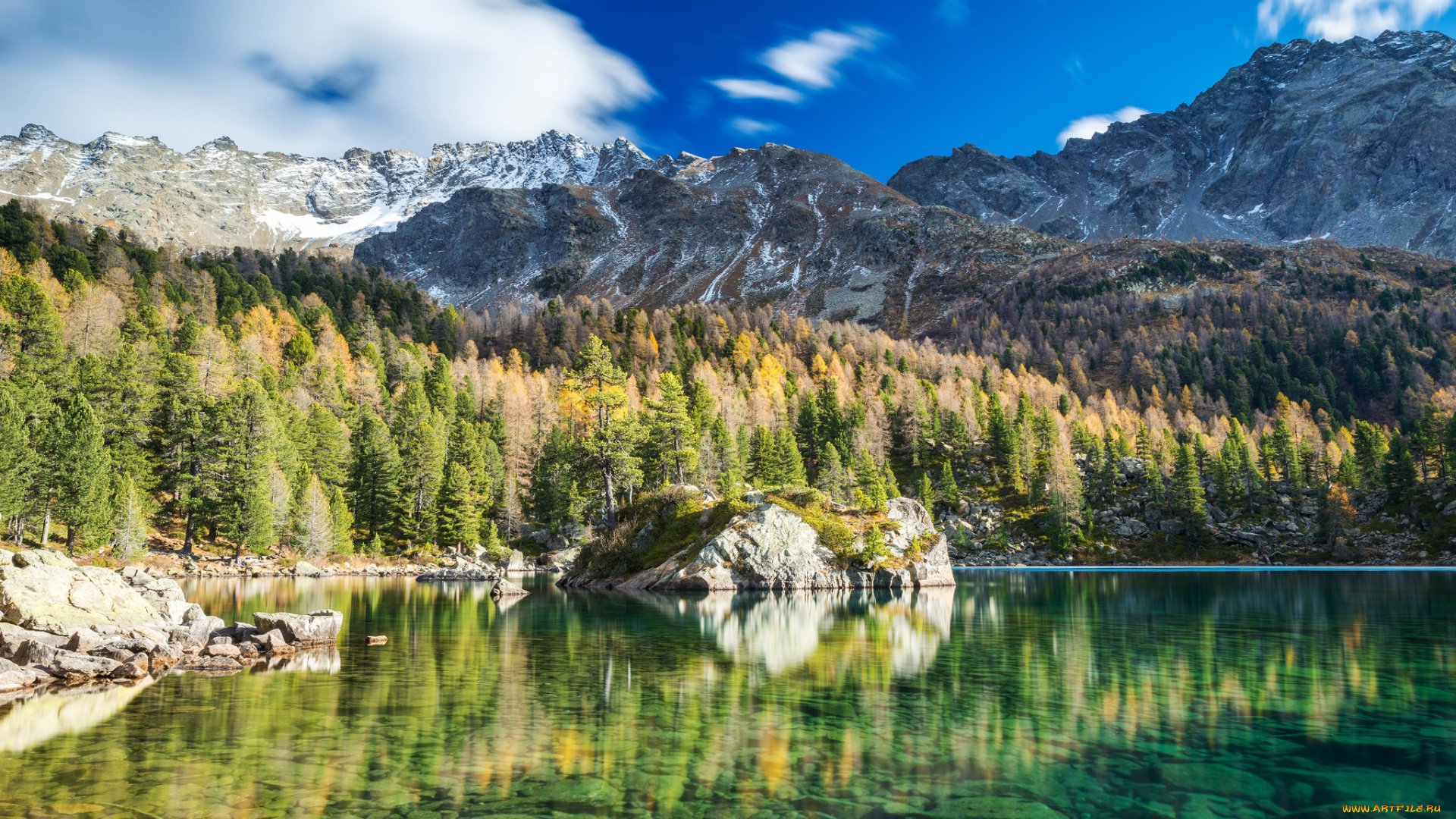 природа, реки, озера, горы, лес, река