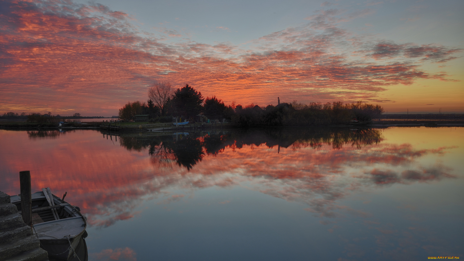 природа, реки, озера, горы, озеро, отражение