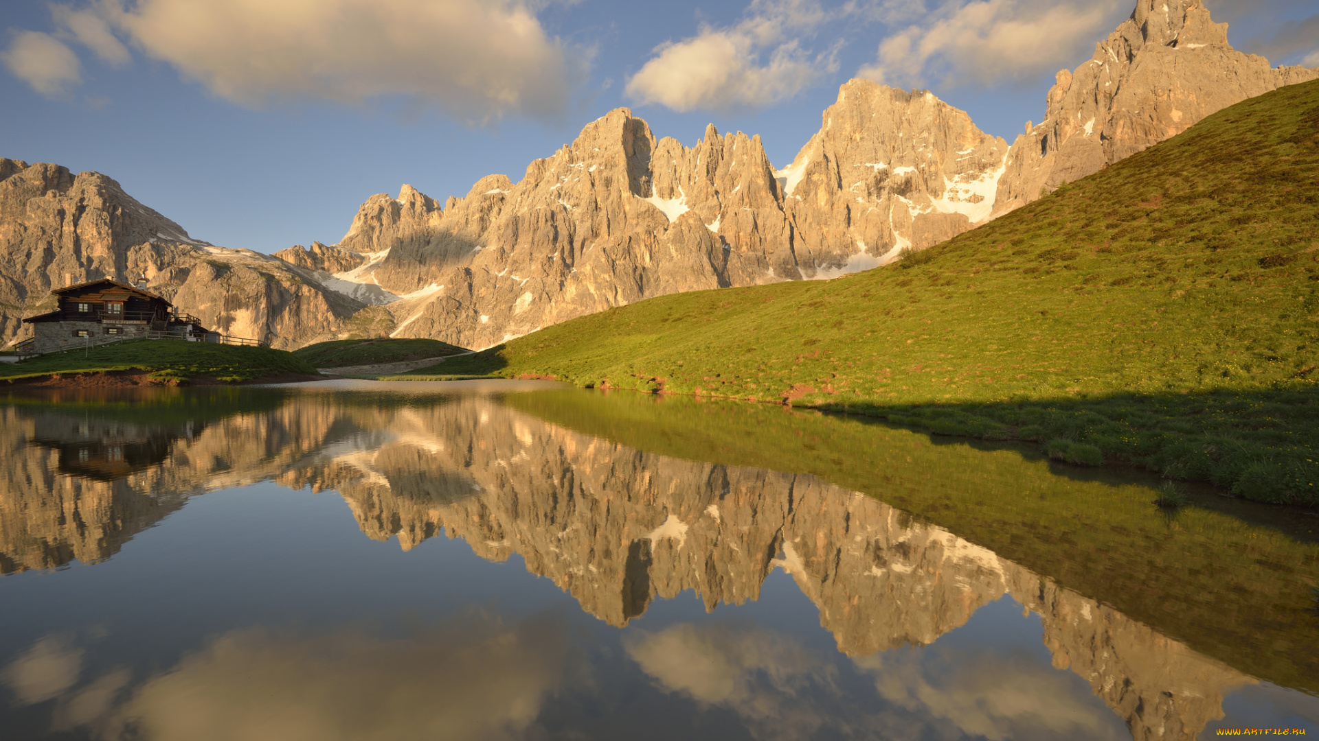 природа, реки, озера, озеро, горы, отражение