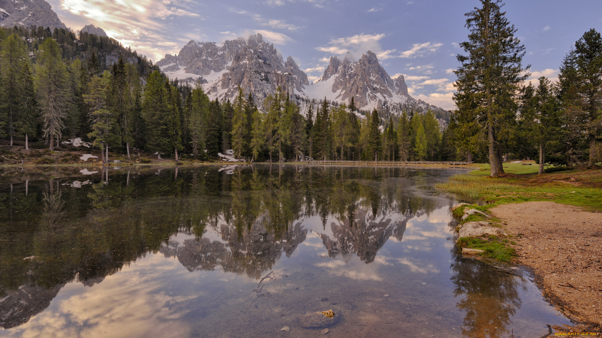 природа, реки, озера, река, отражение, лес