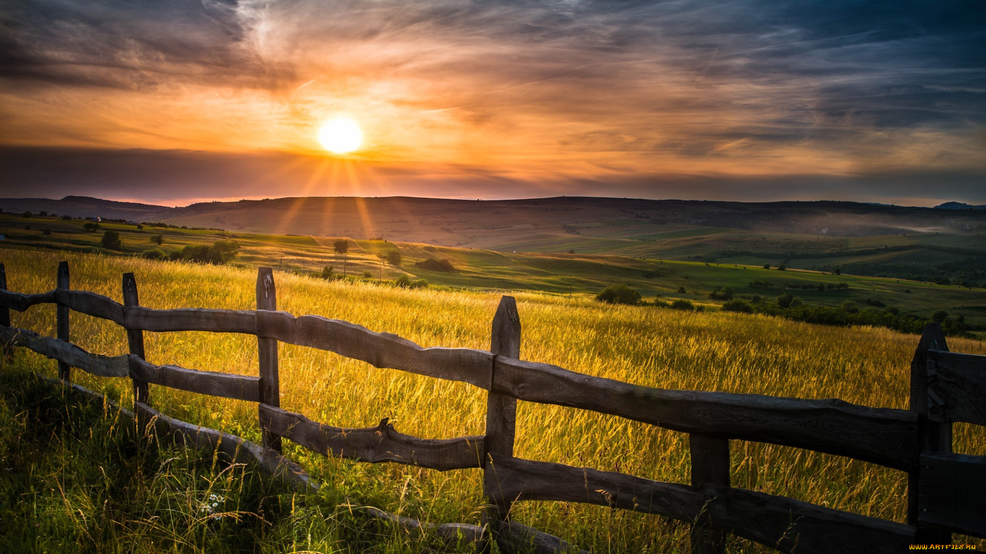 природа, восходы, закаты, рассвет