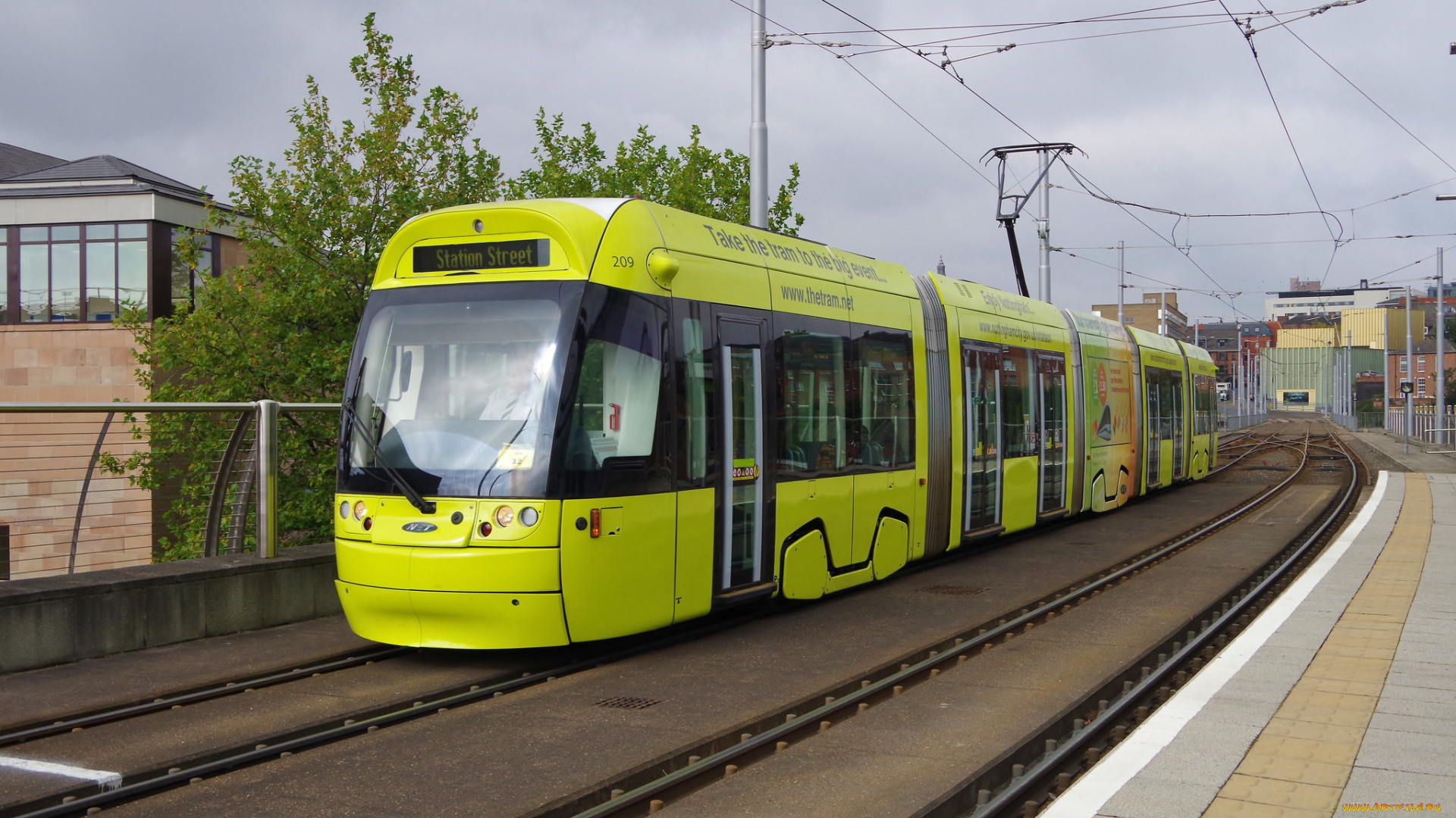 техника, трамваи, рельсы, трамвай, транспорт