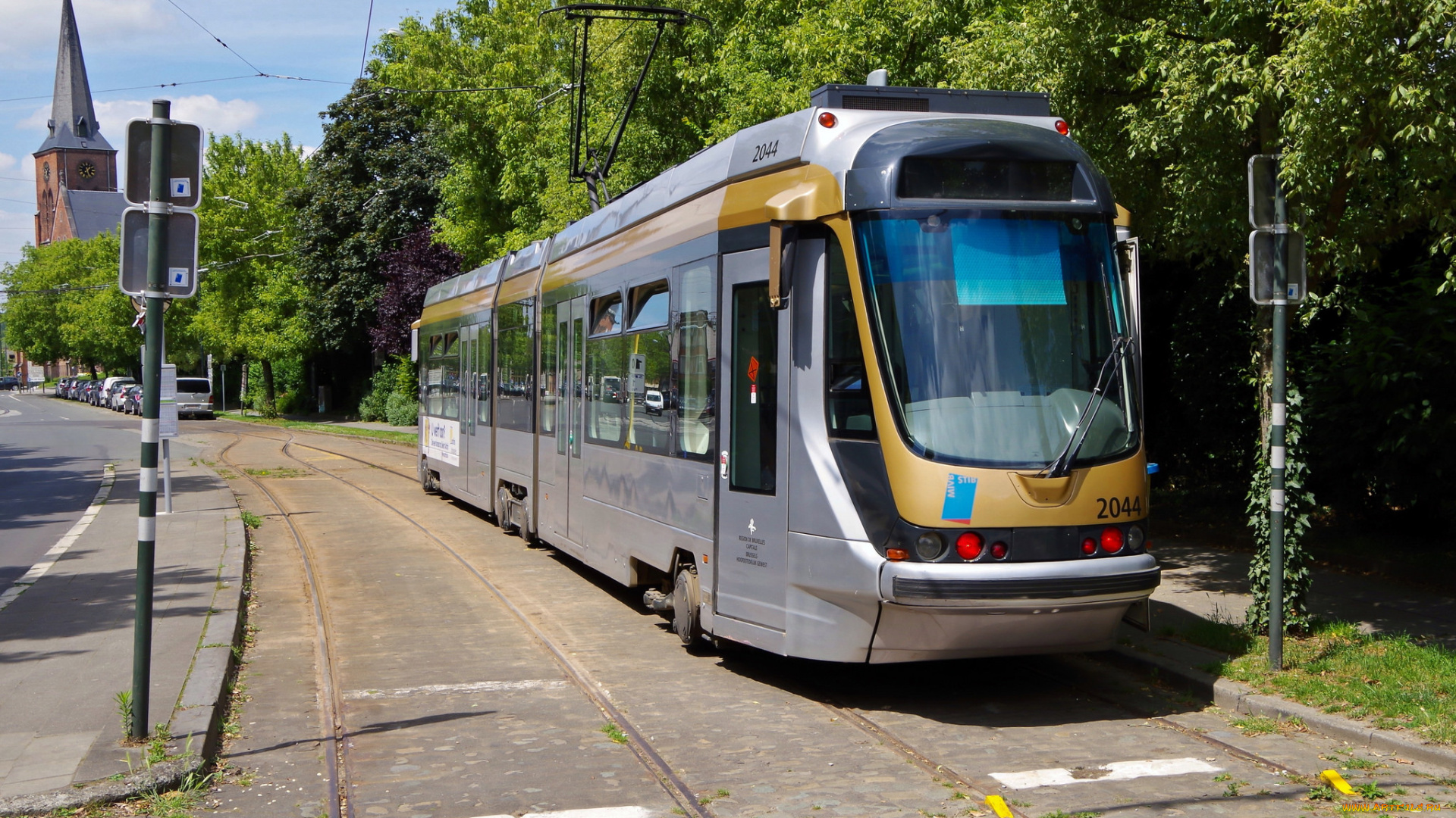 техника, трамваи, трамвай, рельсы, транспорт