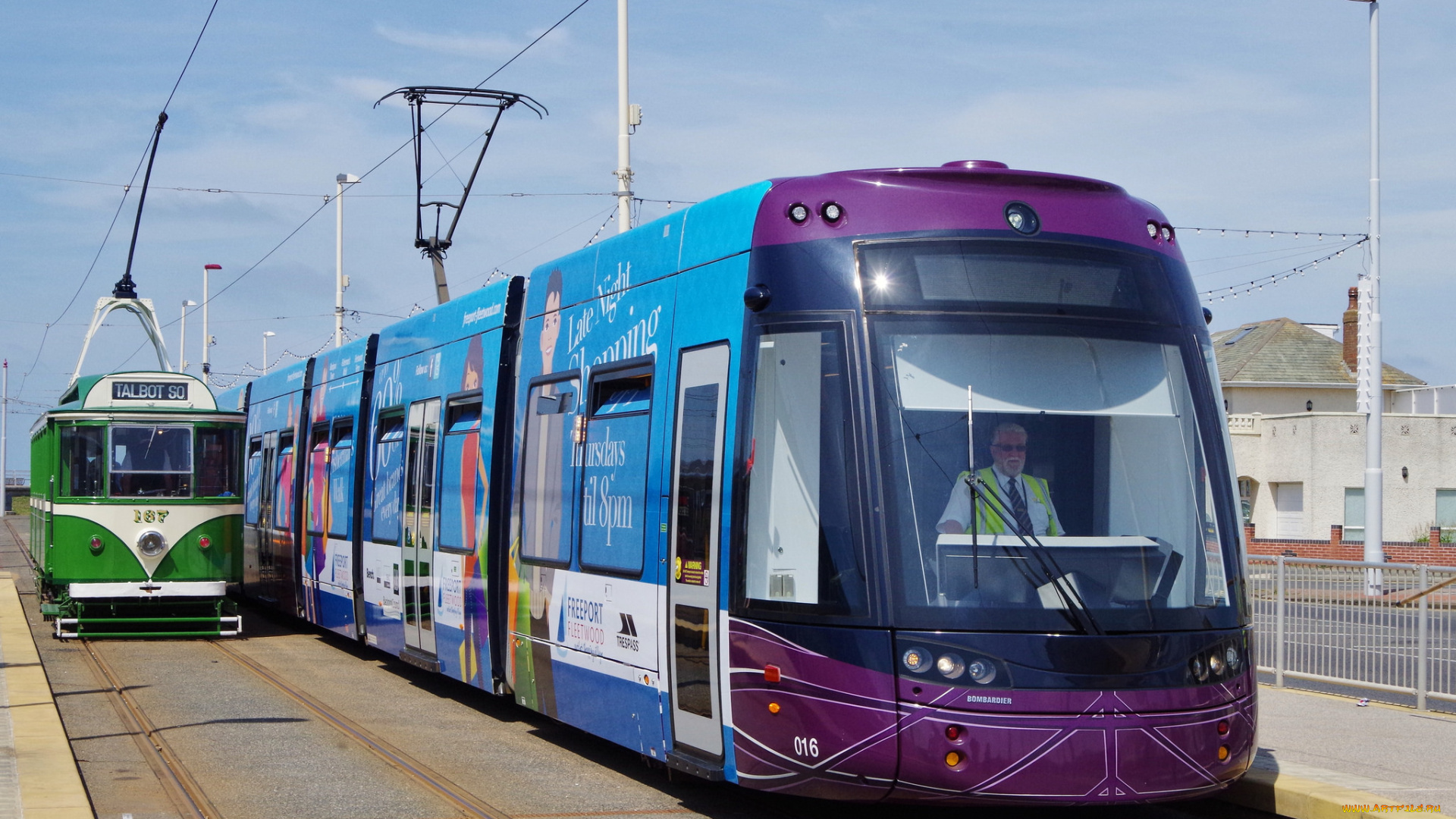 техника, трамваи, трамвай, рельсы, транспорт