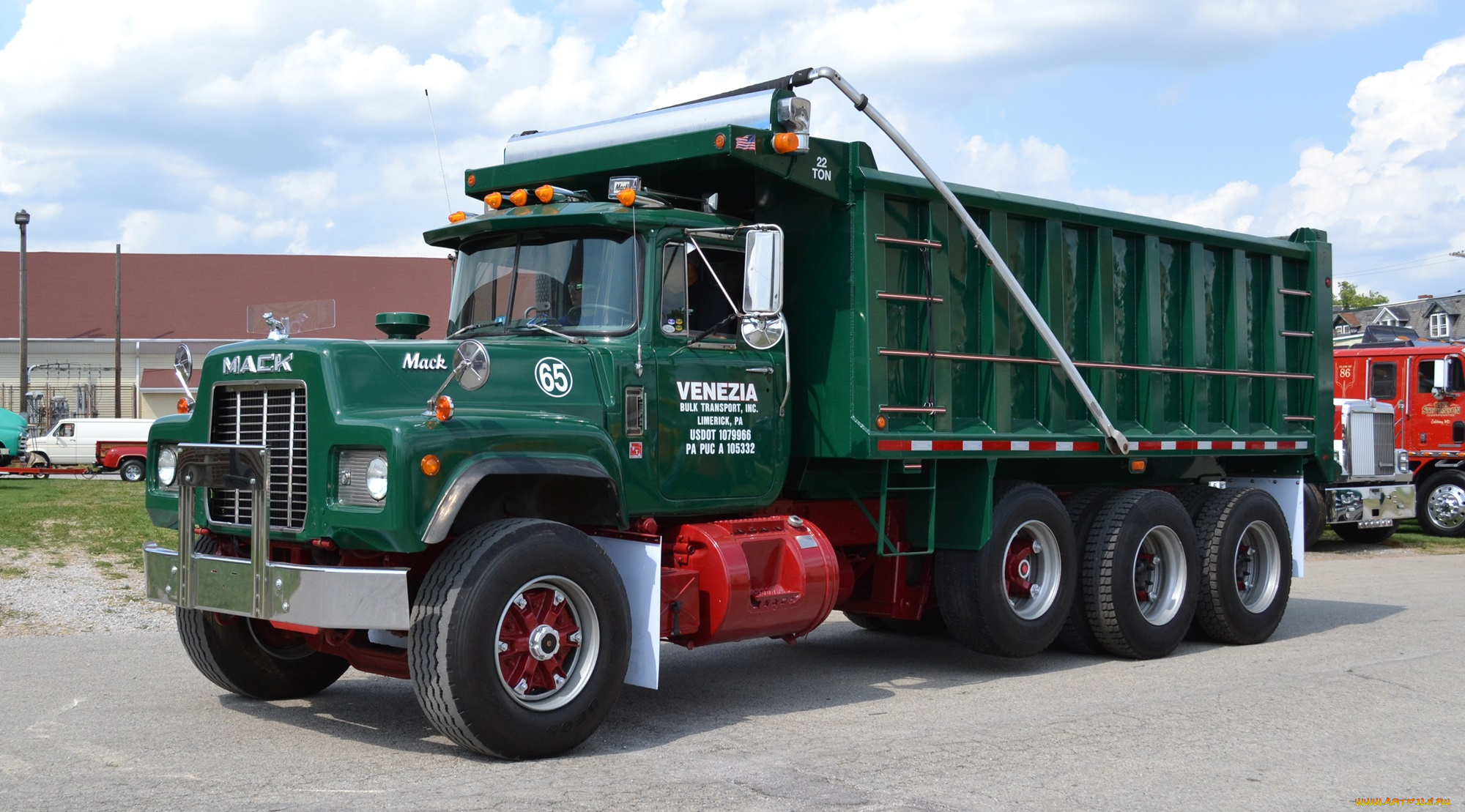 1988, mack, r-model, triaxle, dump, автомобили, mack, тяжелый, тягач, седельный, грузовик