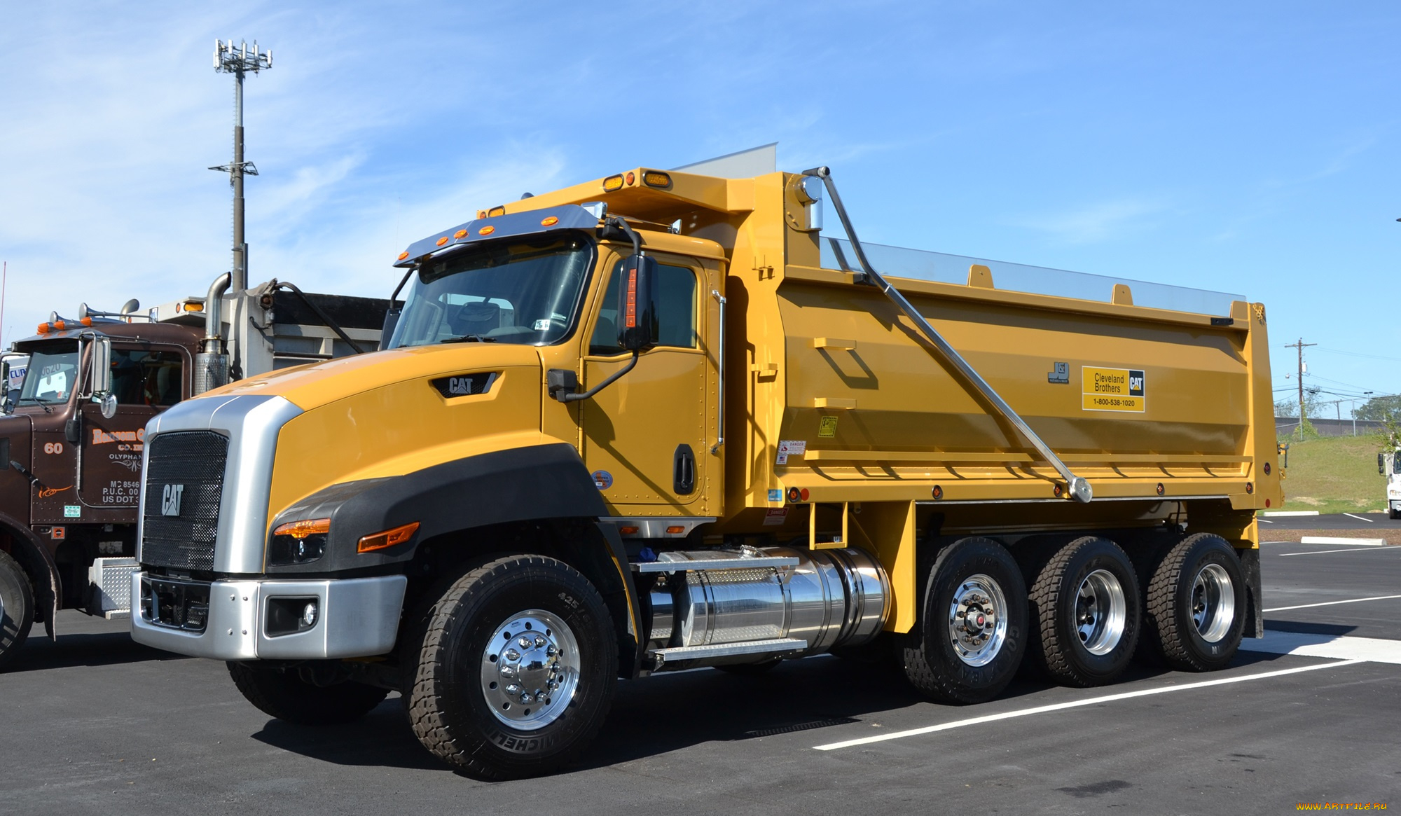 автомобили, cat, trucks, грузовик, тяжелый