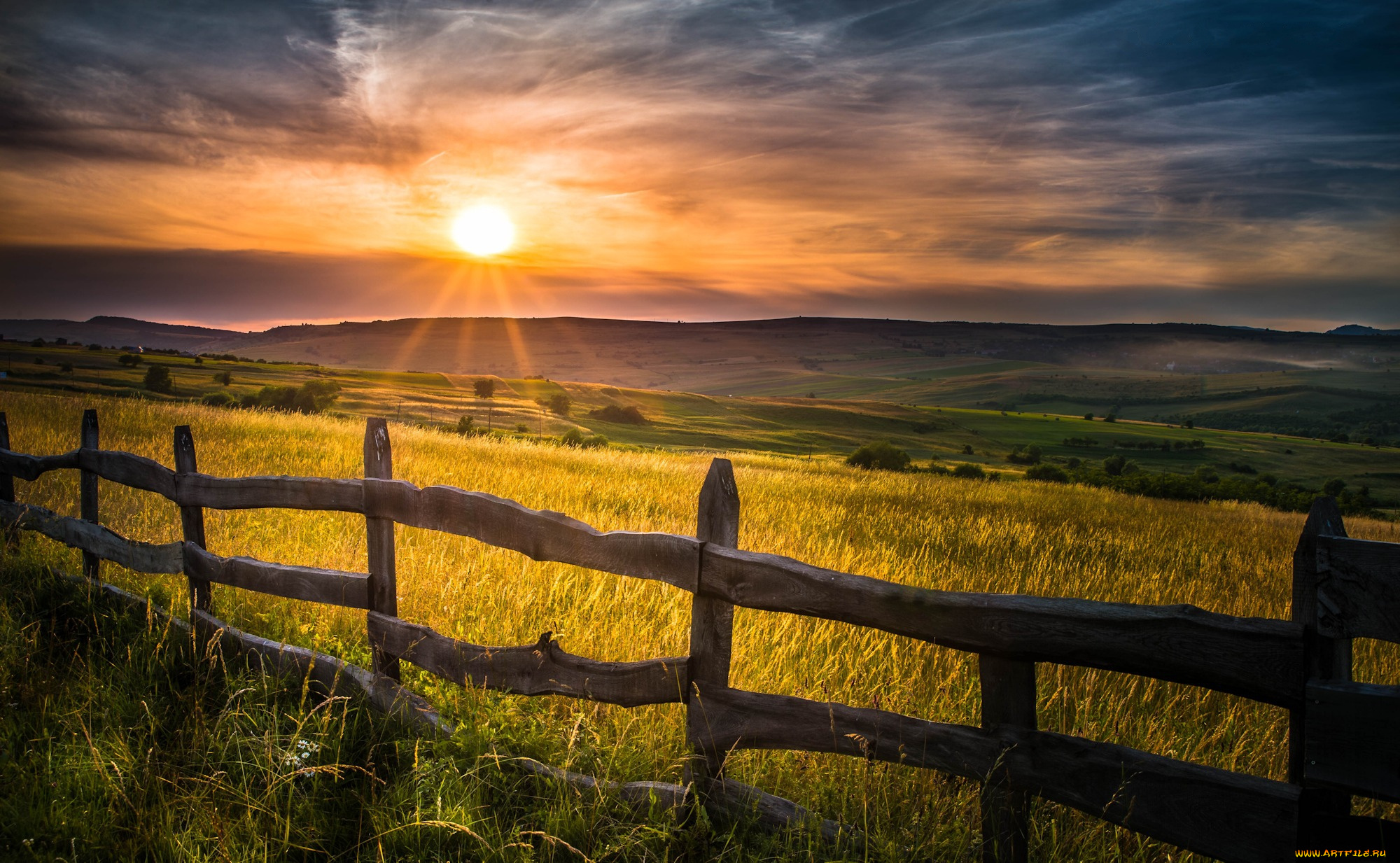 природа, восходы, закаты, рассвет