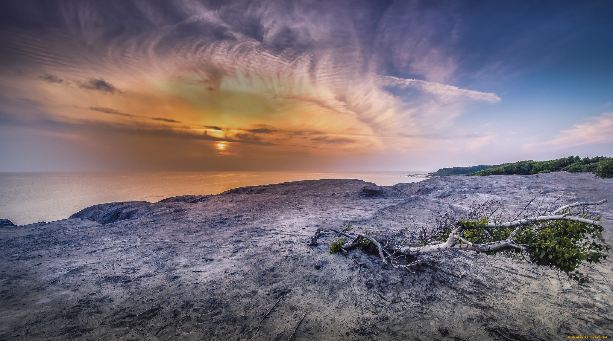 природа, восходы, закаты, закат