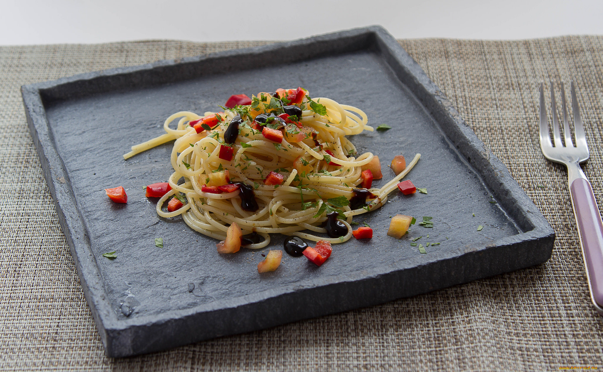 еда, макаронные, блюда, макароны, овощи