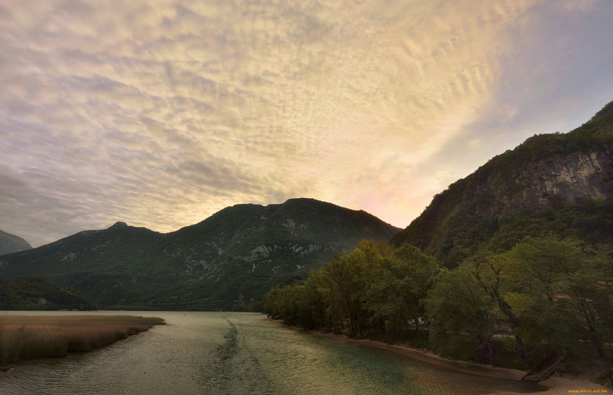 природа, реки, озера, река, горы