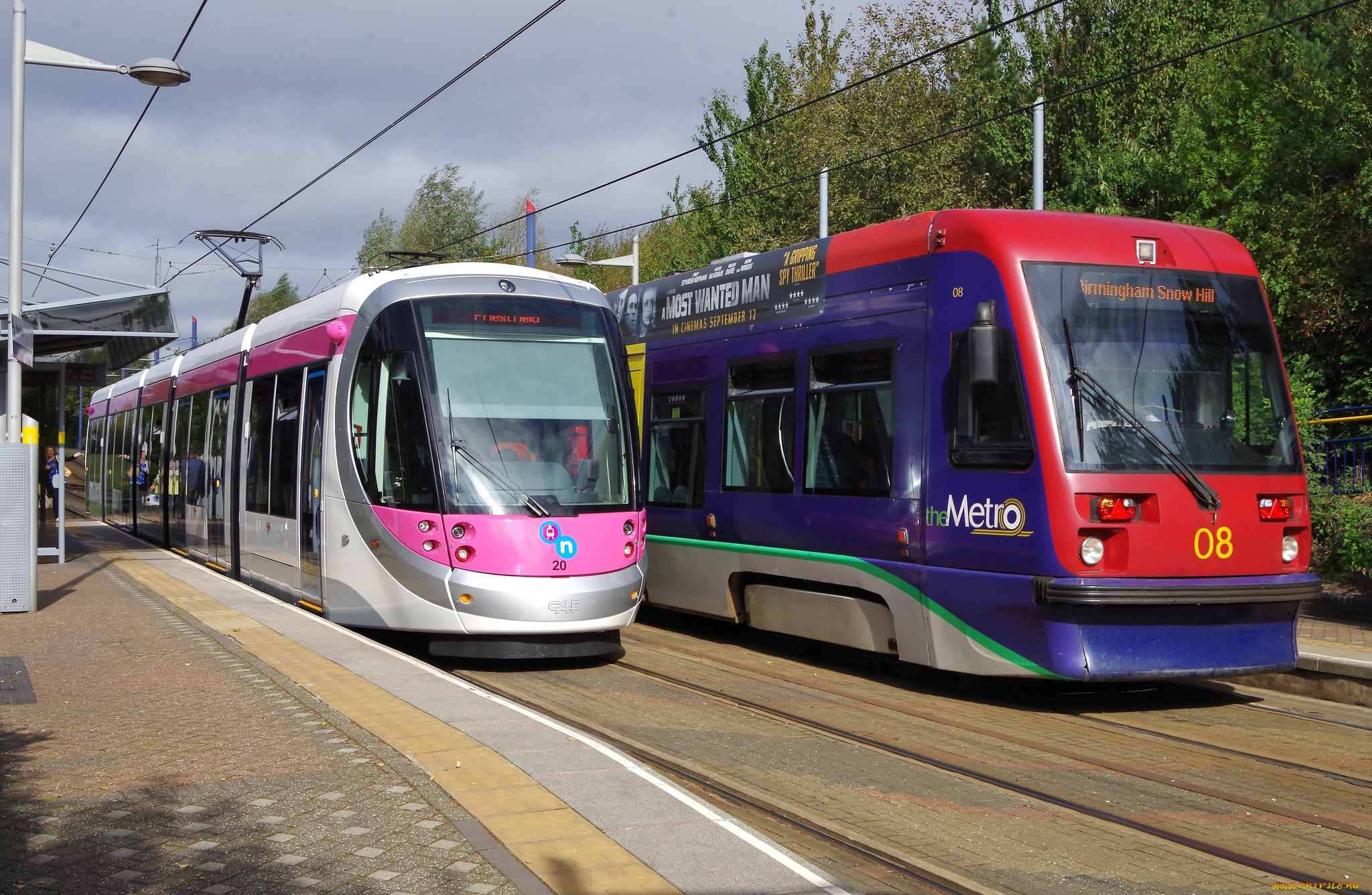 техника, трамваи, рельсы, трамвай, транспорт