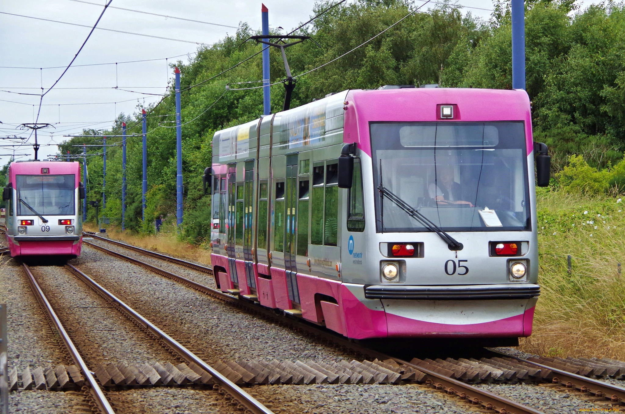 техника, трамваи, рельсы, трамвай, транспорт