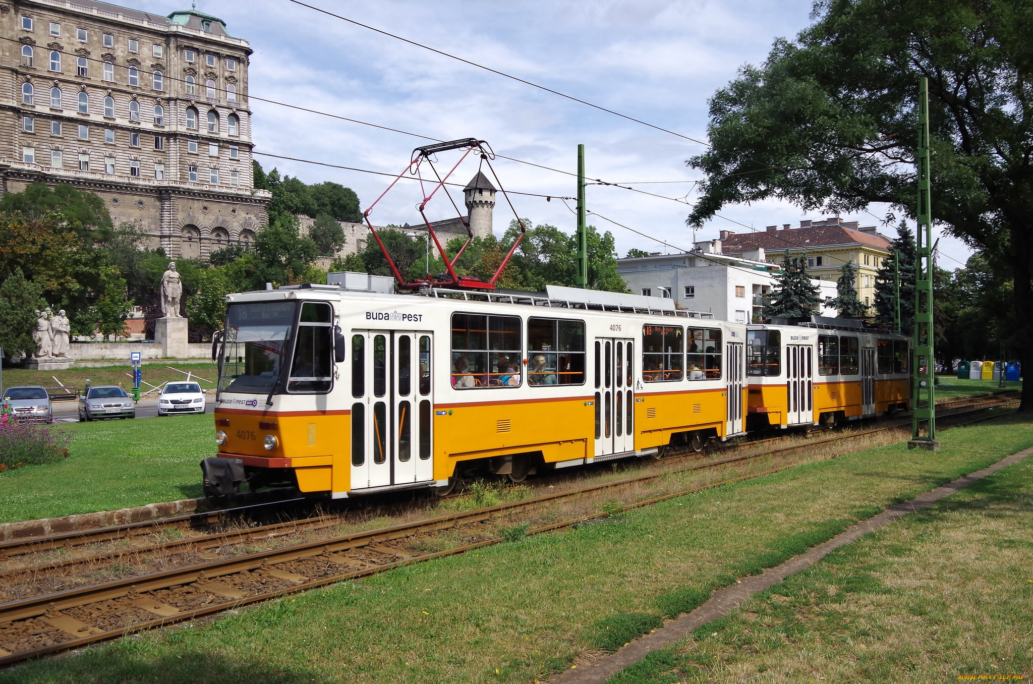 техника, трамваи, рельсы, транспорт, трамвай