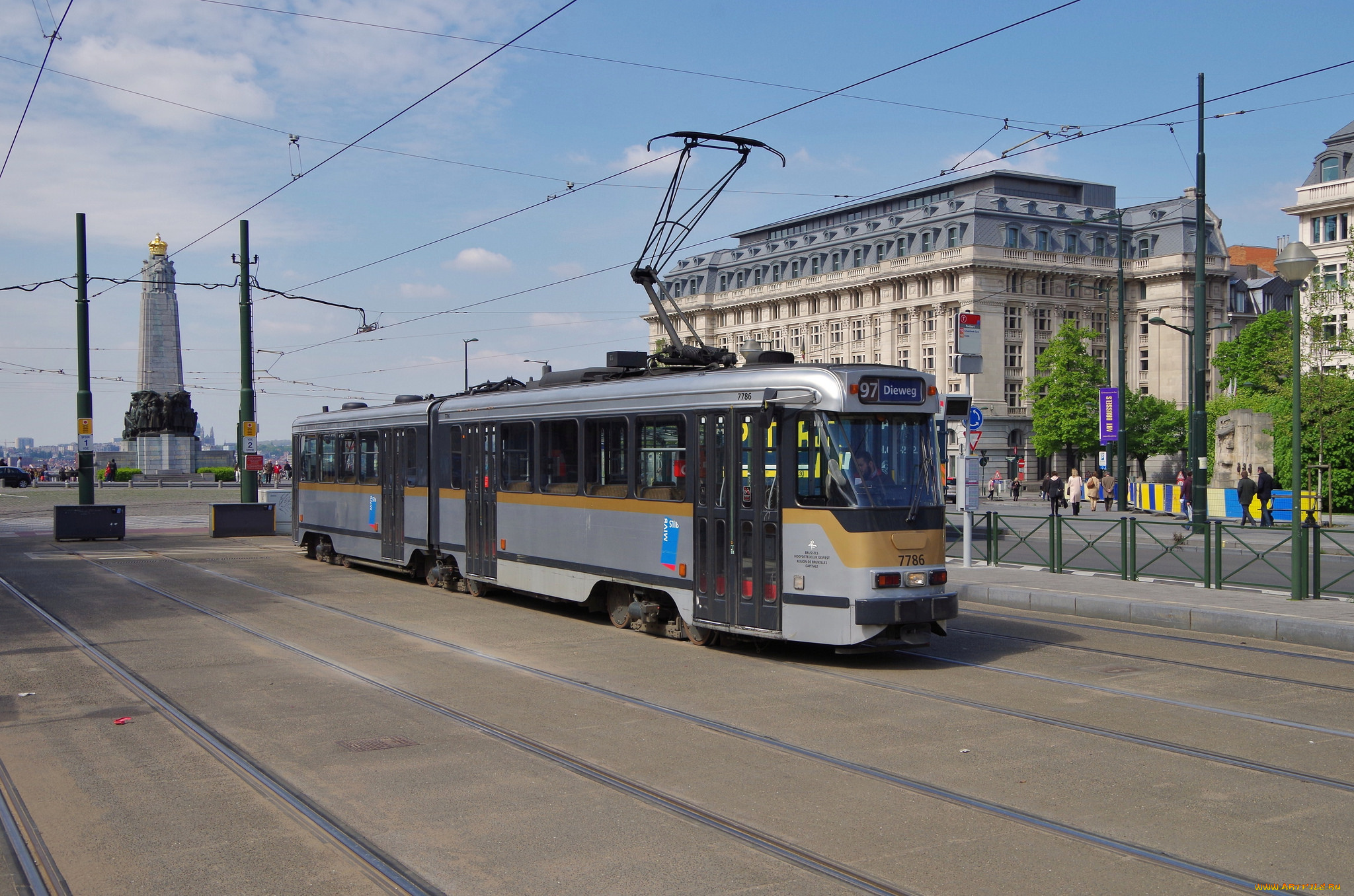 техника, трамваи, трамвай, рельсы, транспорт