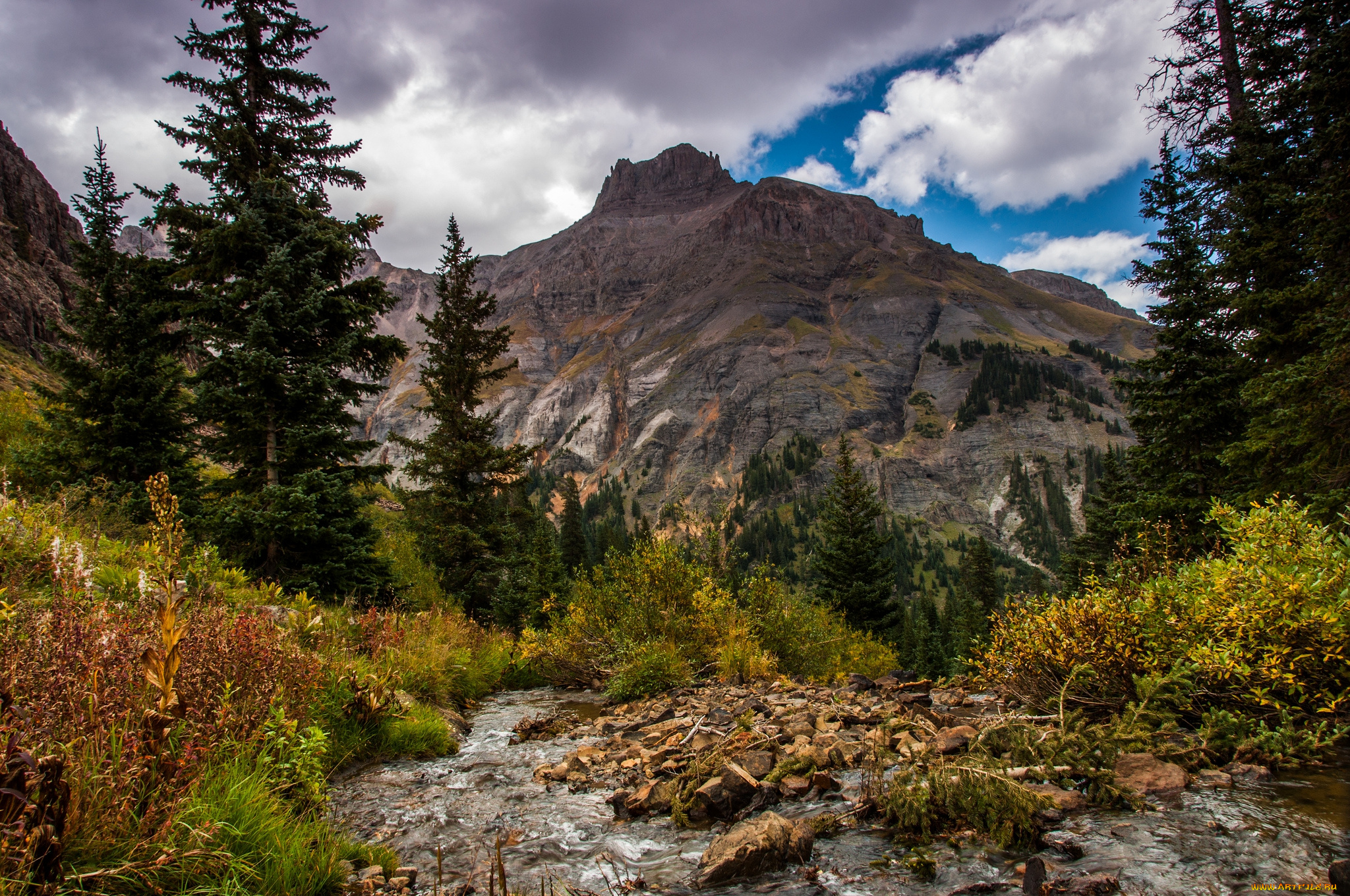 природа, реки, озера, горы, лес, река