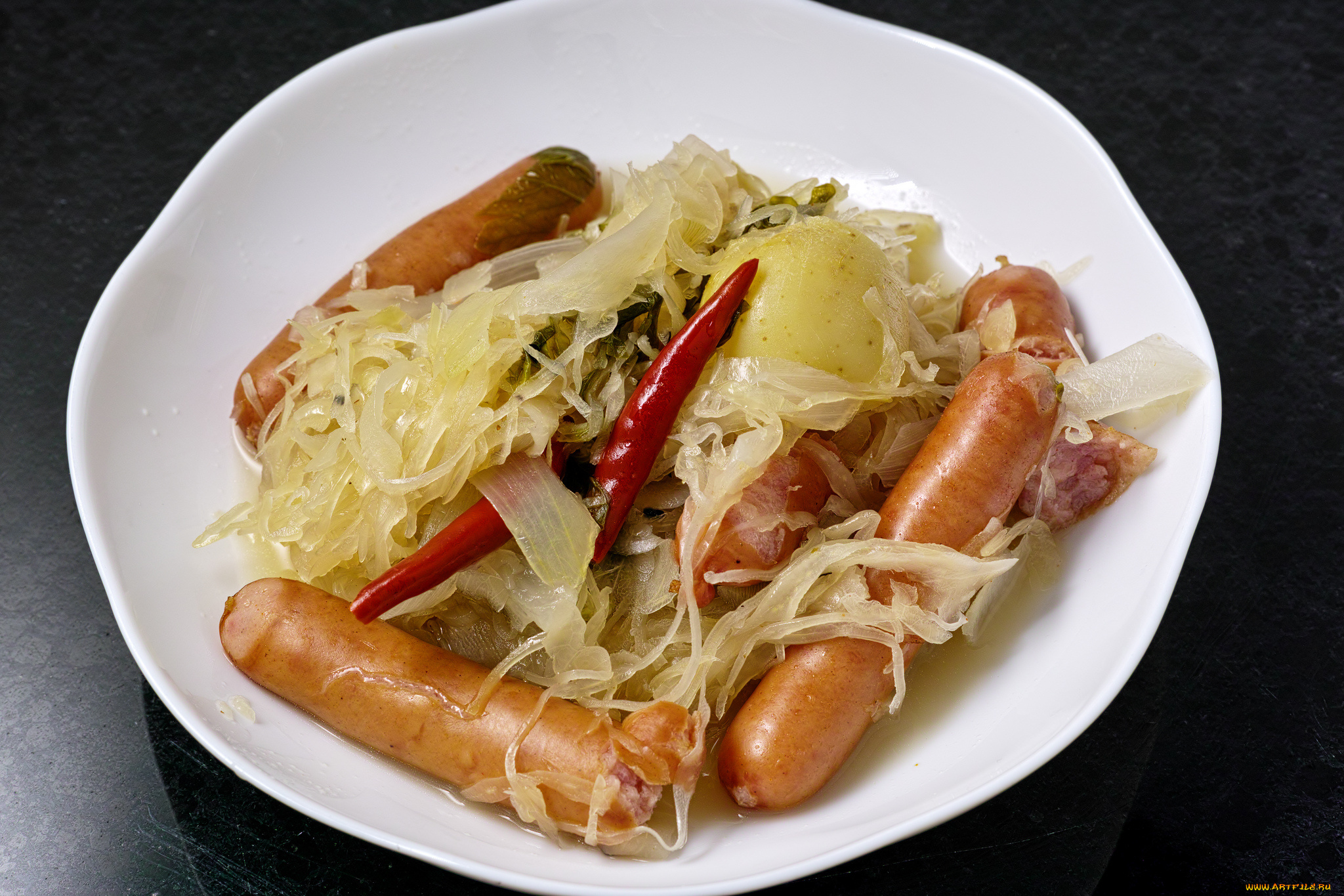 еда, колбасные, изделия, сосиски, лук, перец