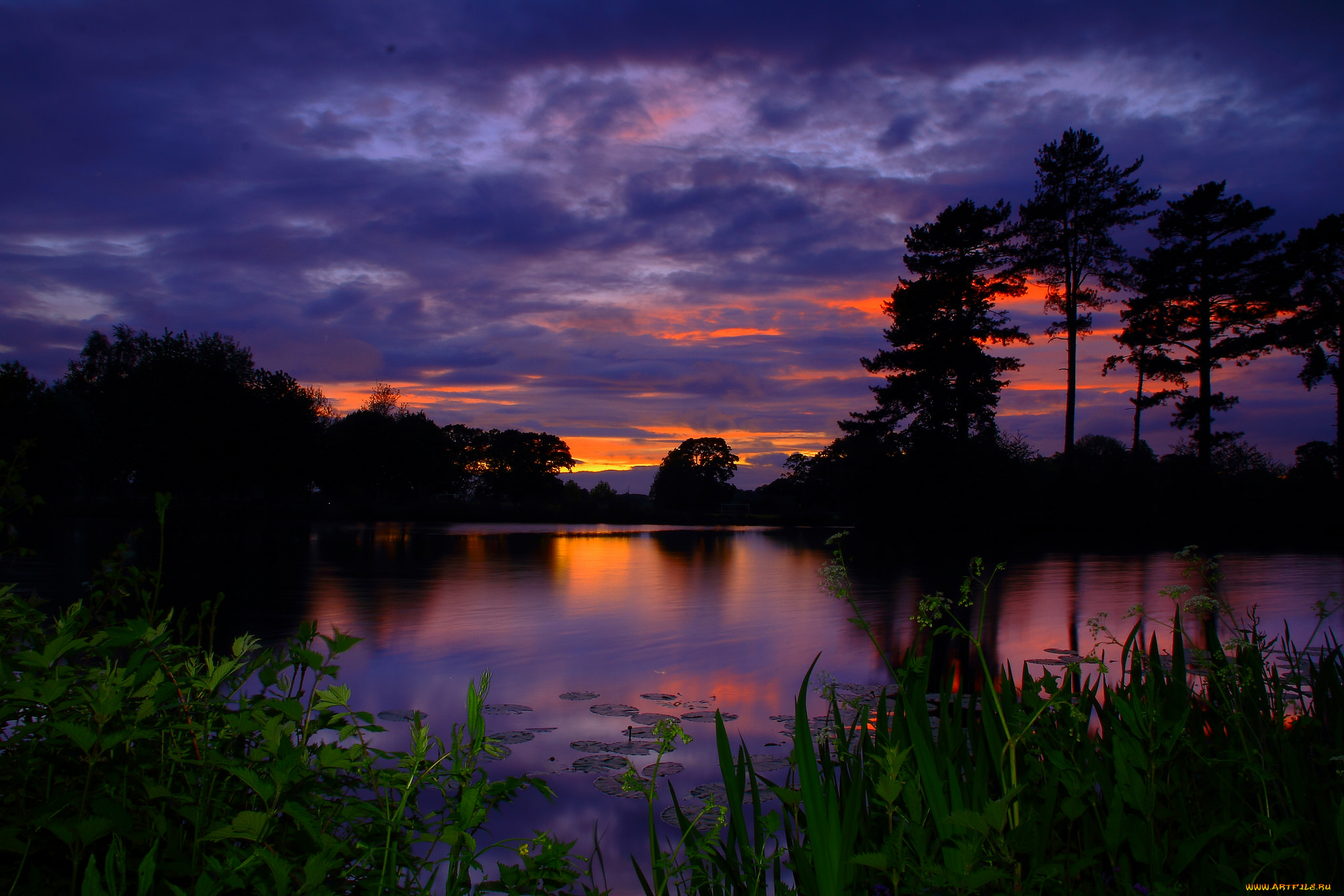 природа, восходы, закаты, сумерки