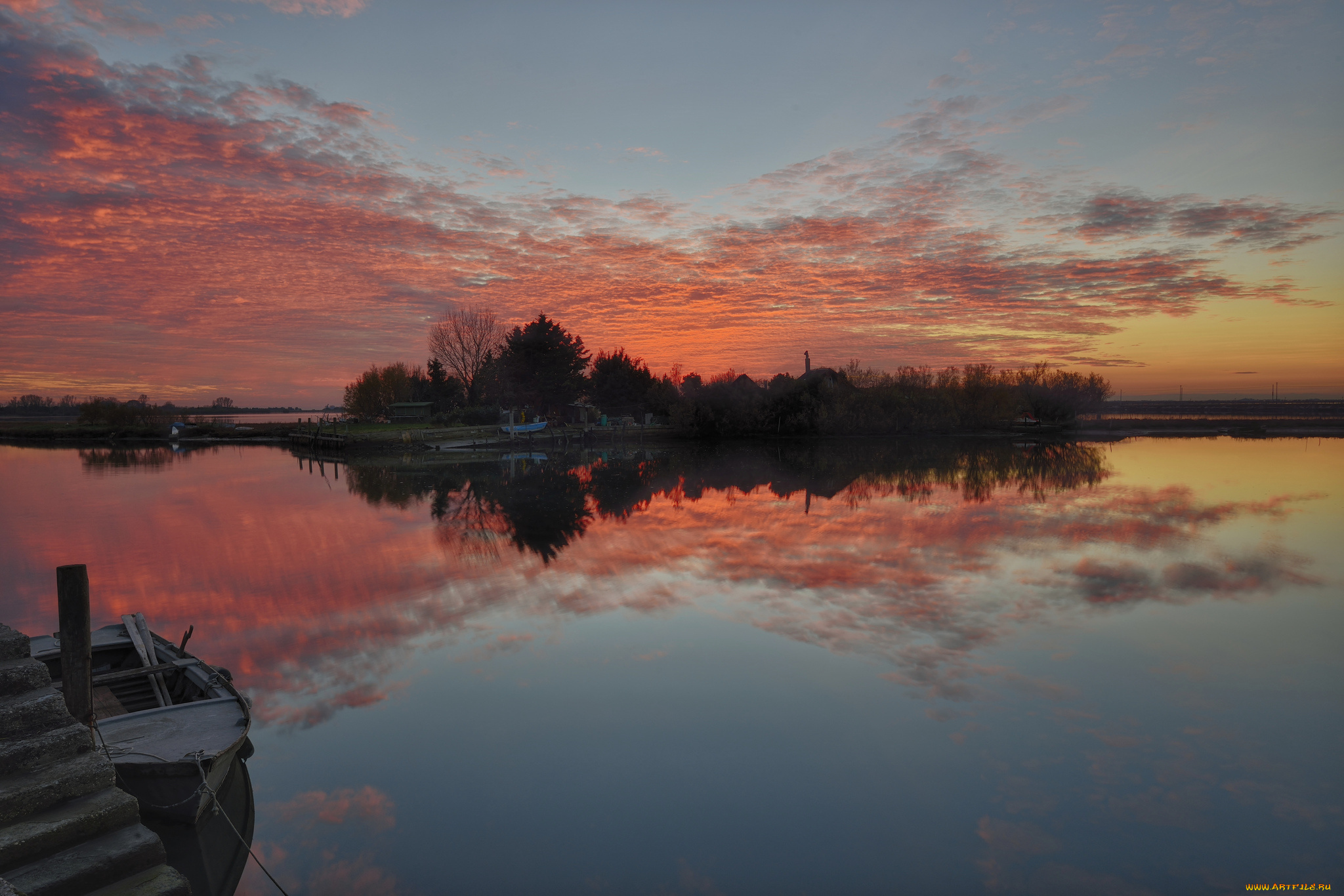 природа, реки, озера, горы, озеро, отражение