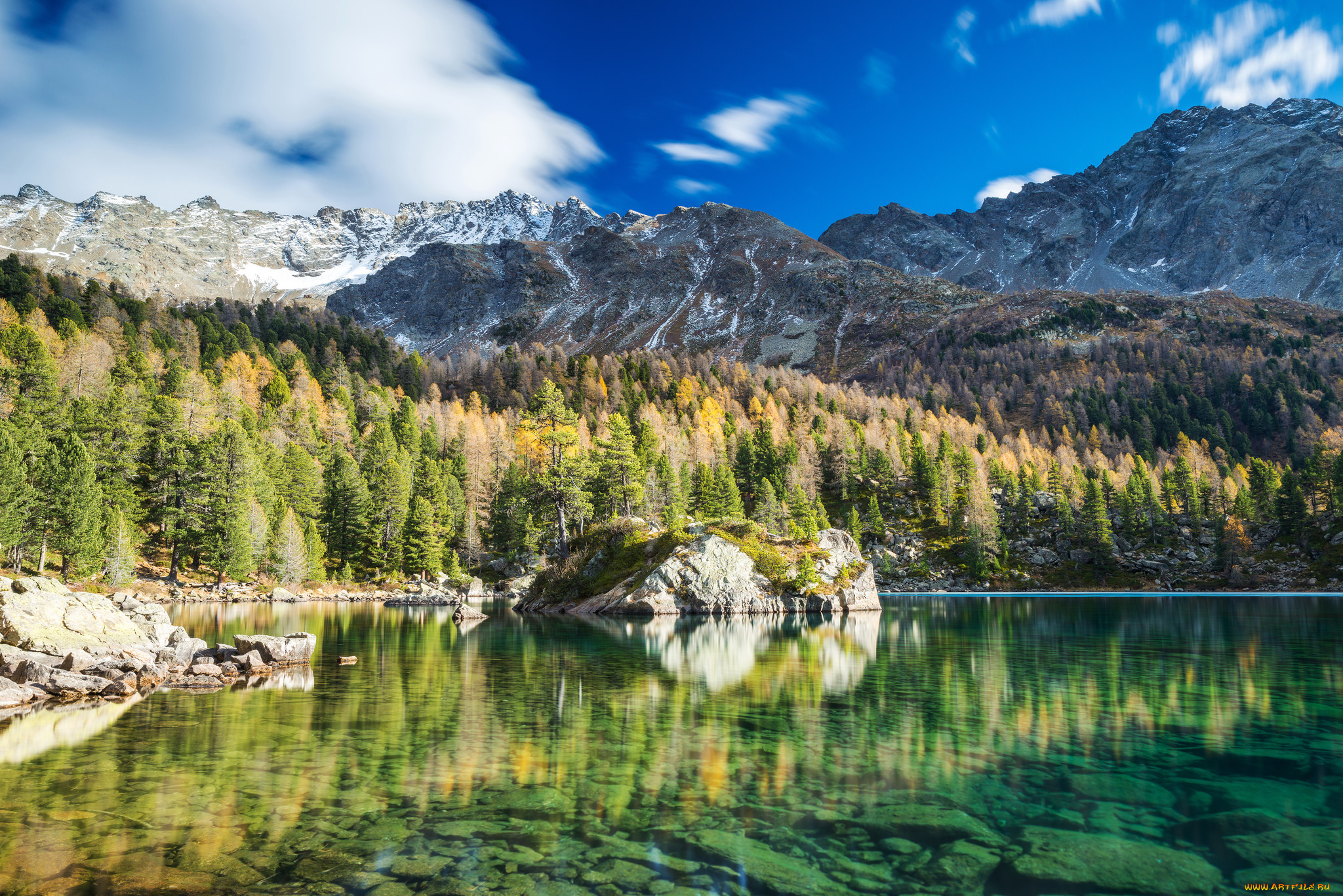 природа, реки, озера, горы, лес, река