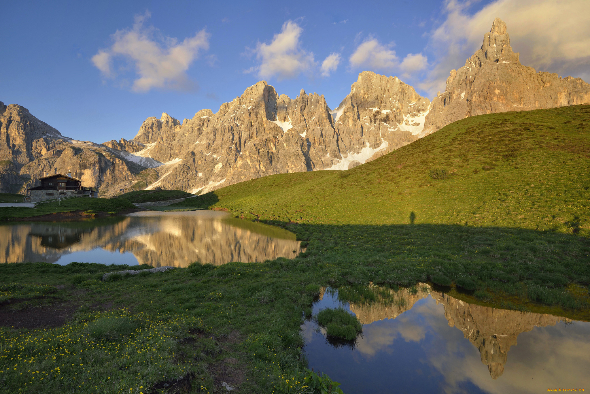 природа, реки, озера, озеро, горы, пейзаж