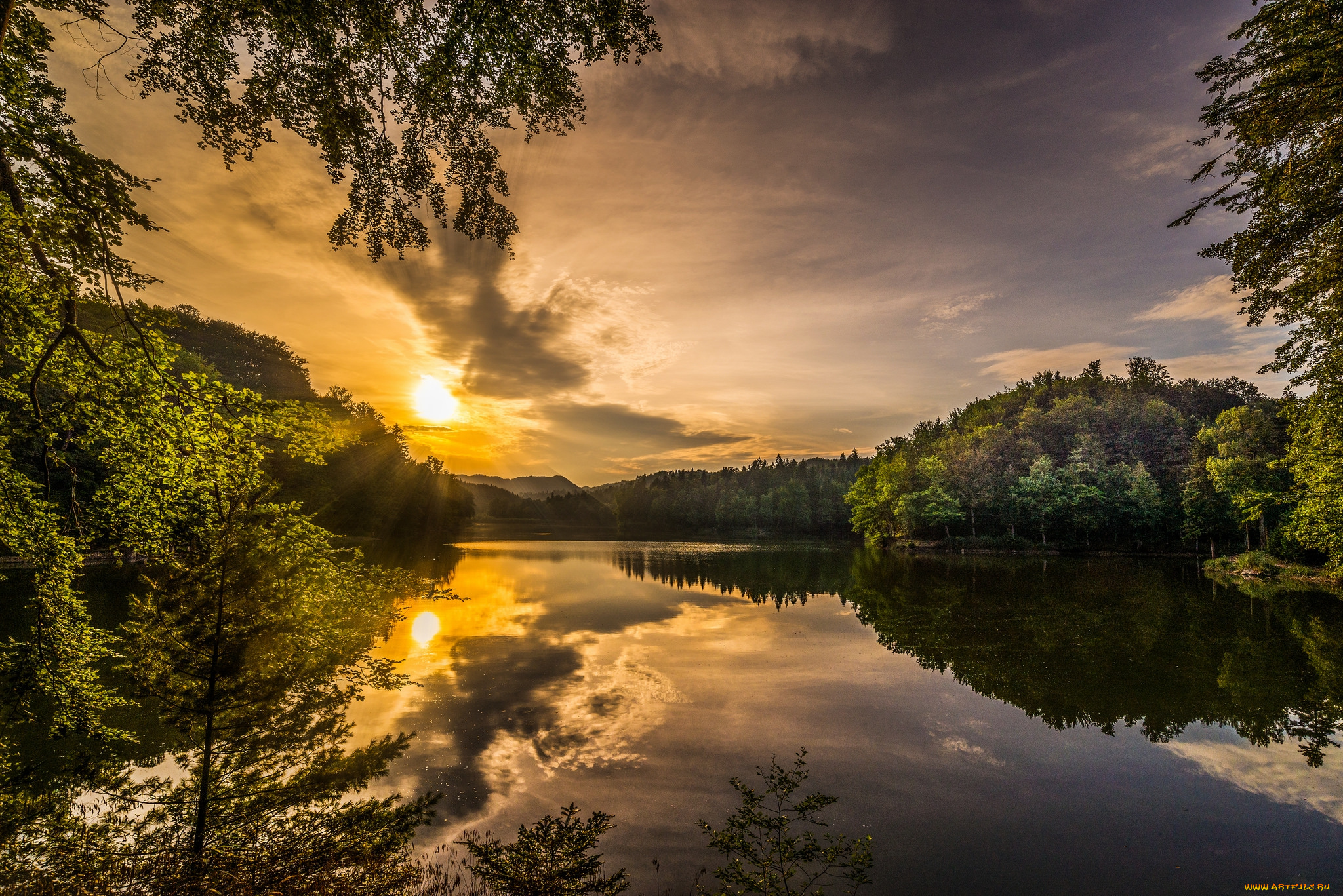 природа, восходы, закаты, утро, рассвет