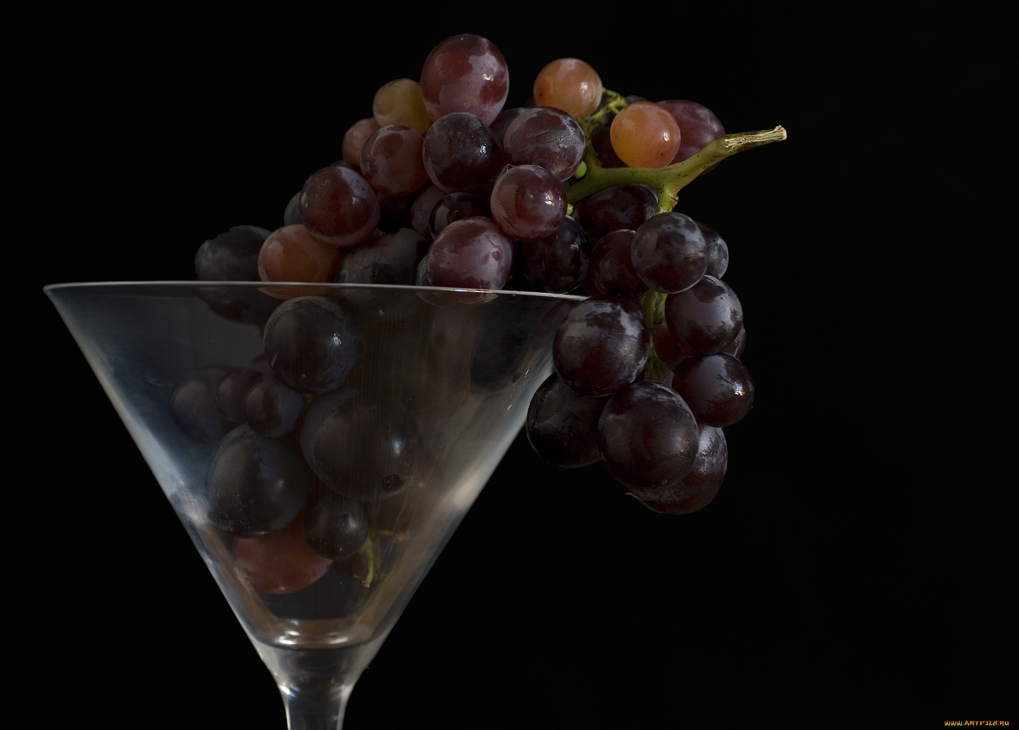 еда, виноград, ягоды, ббокал