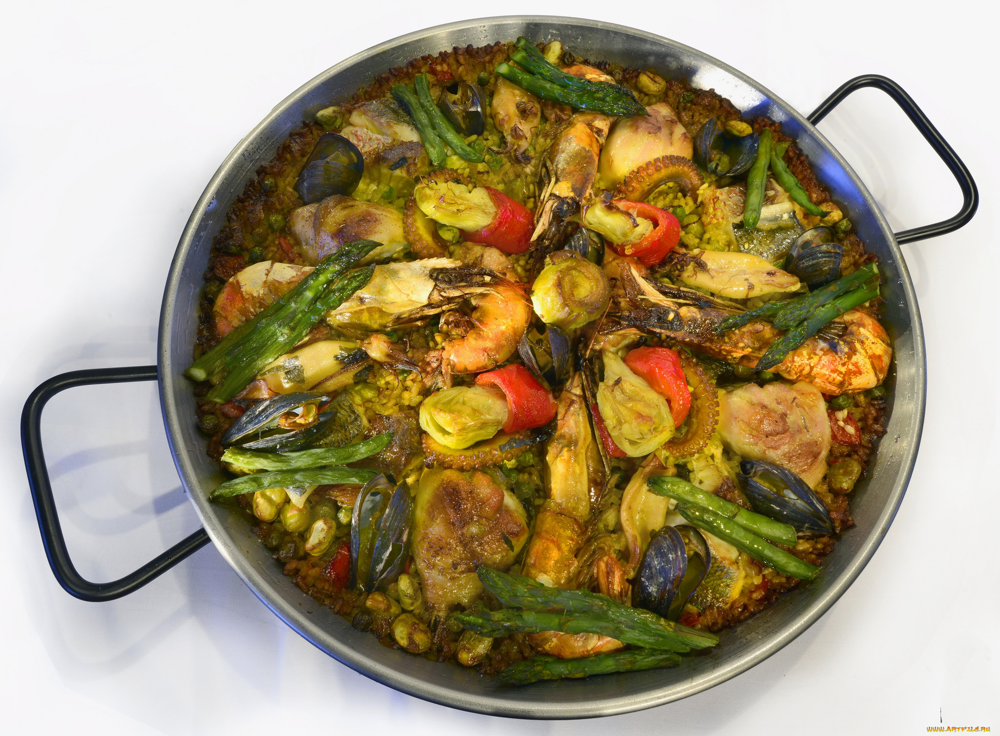 еда, рыбные, блюда, , с, морепродуктами, мидии, овощи