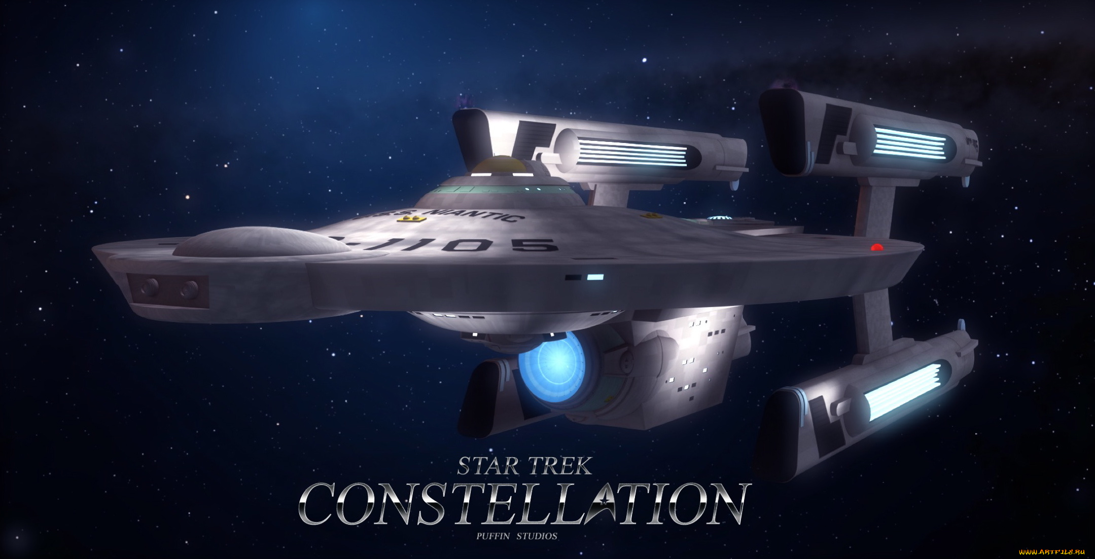 видео, игры, star, trek, constellation, космический, корабль, полет, вселенная, звезды