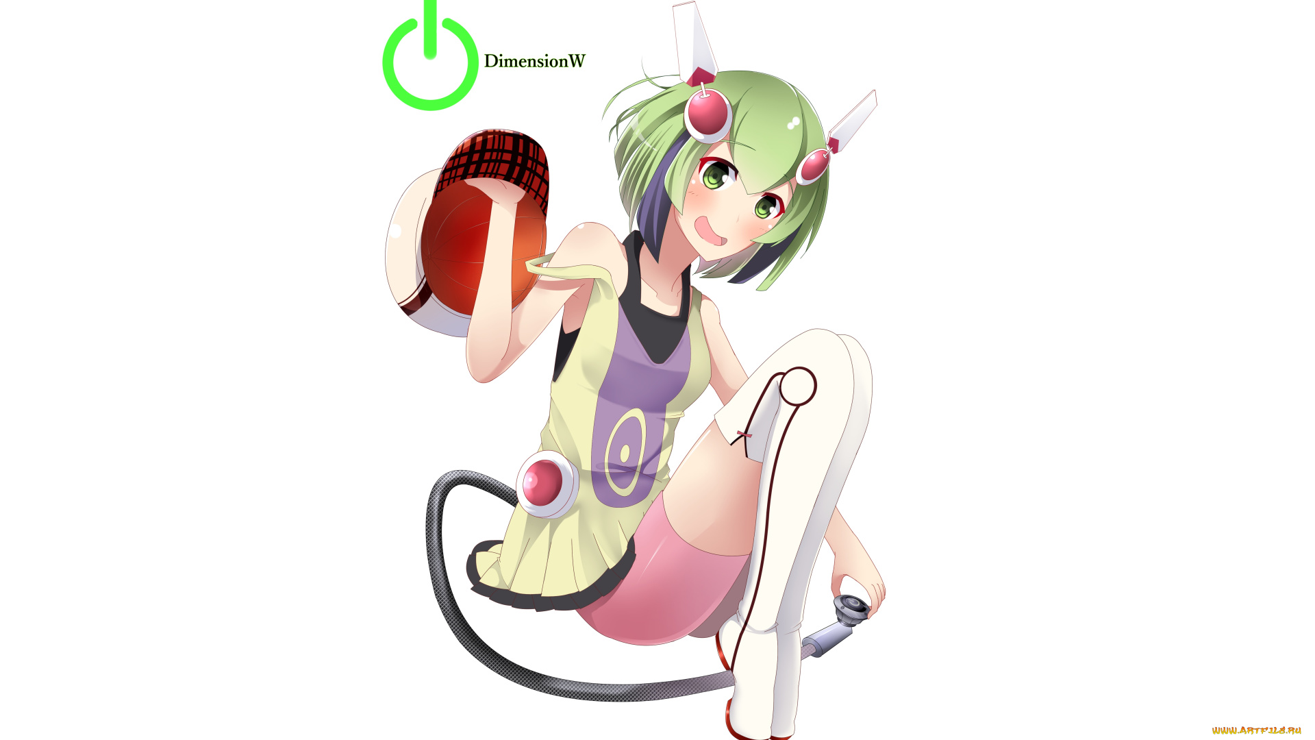 аниме, dimension, w, мира