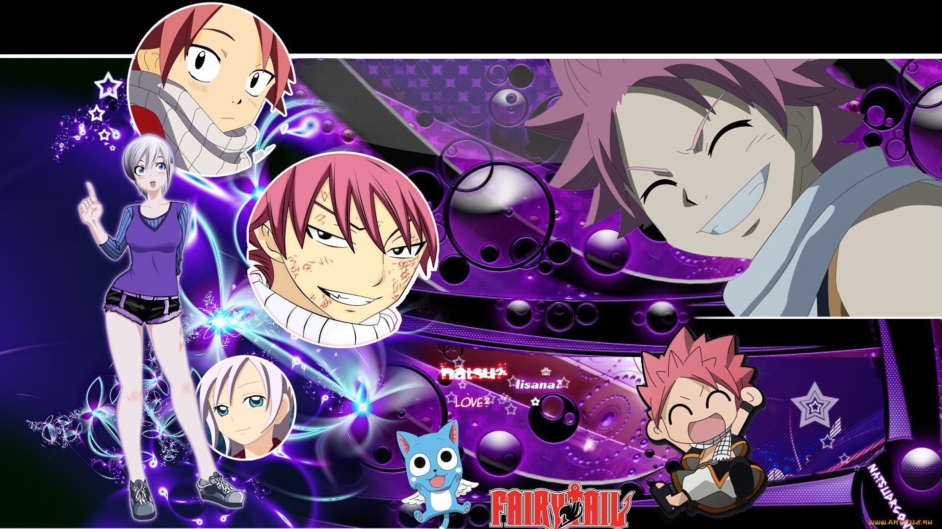 аниме, fairy, tail, персонаж