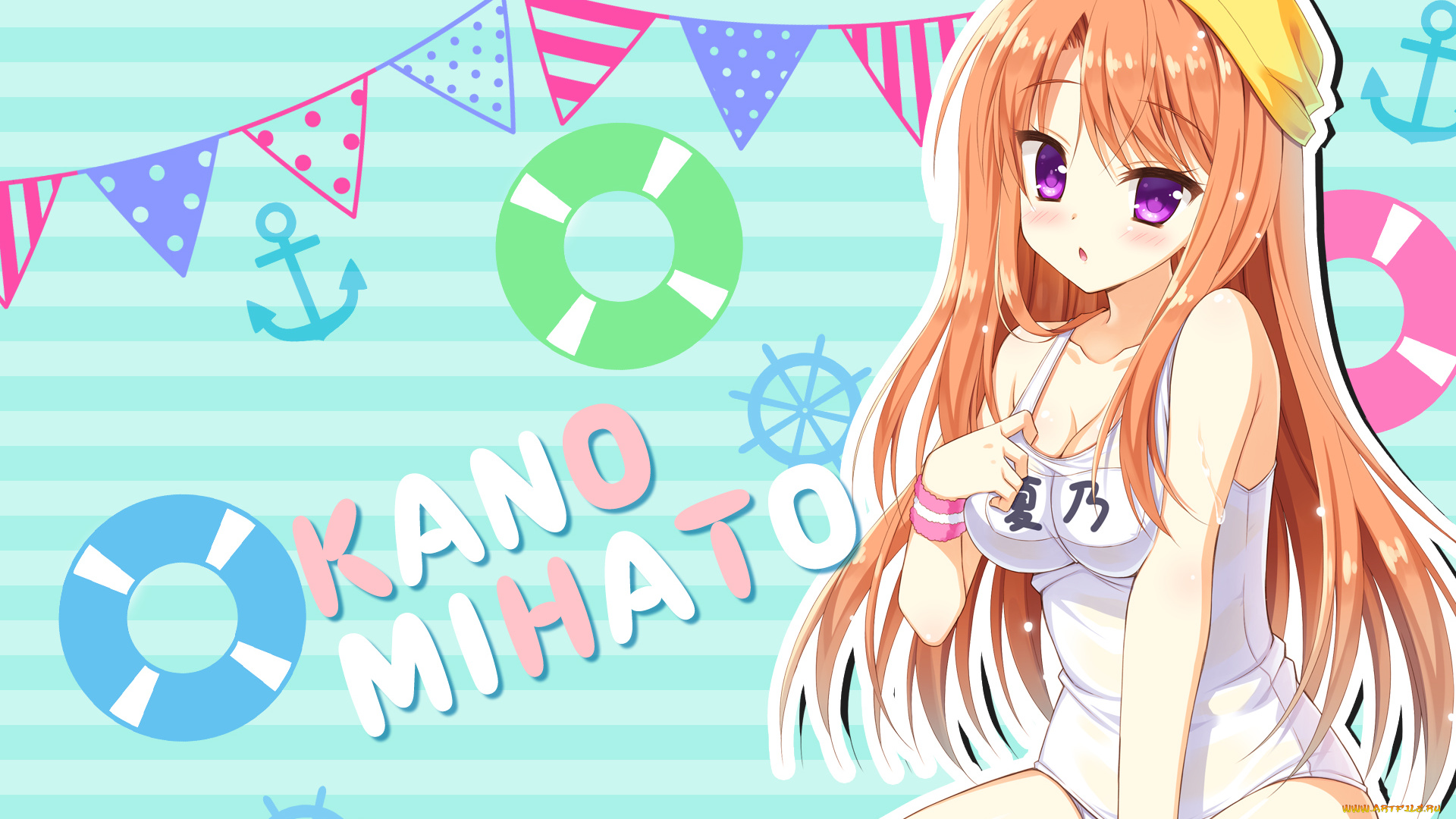 аниме, unknown, , другое, floral, flowlove