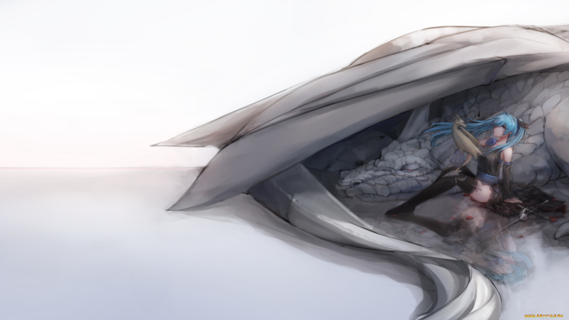 аниме, vocaloid, hatsune, miku