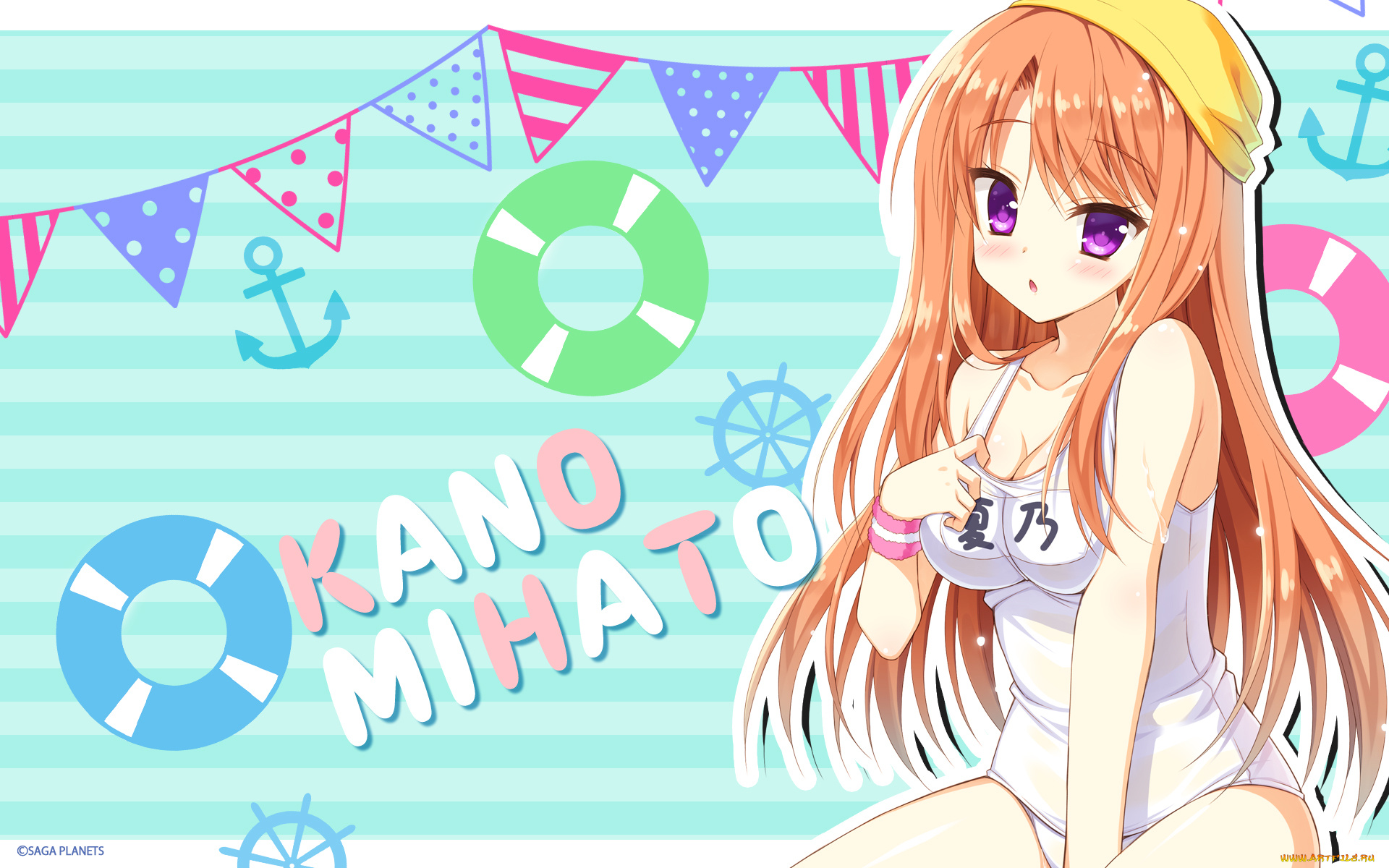 аниме, unknown, , другое, floral, flowlove