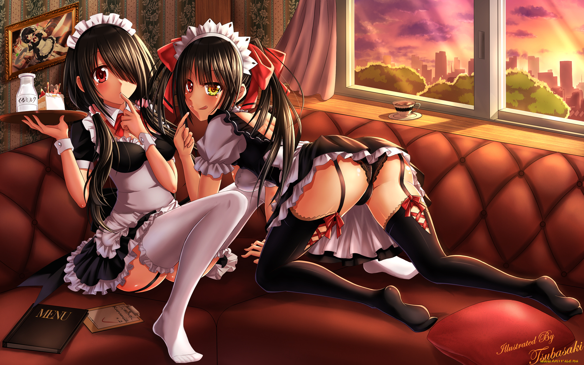 аниме, date, a, live, девушки