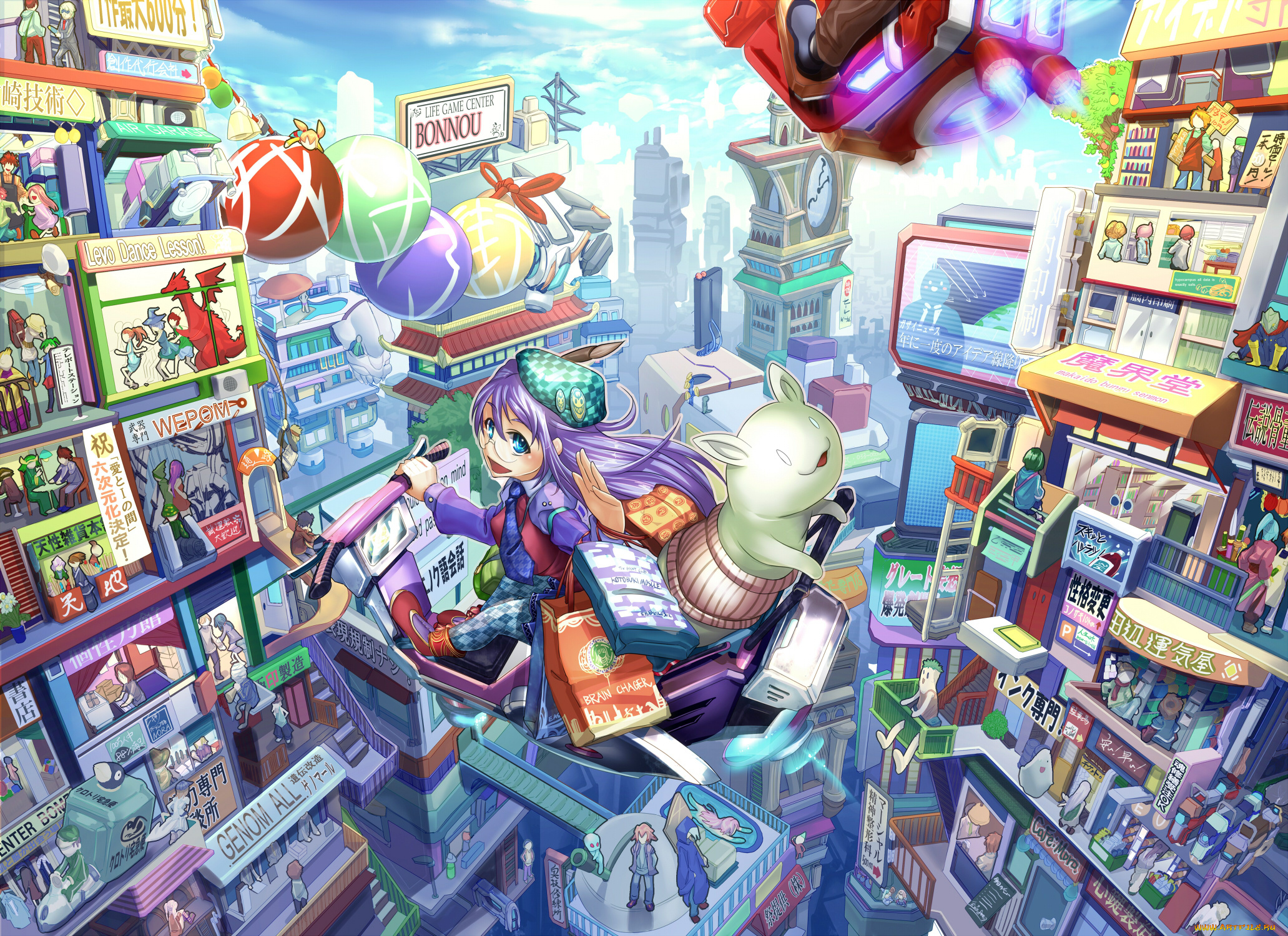 аниме, unknown, , другое, фон, взгляд, девушка