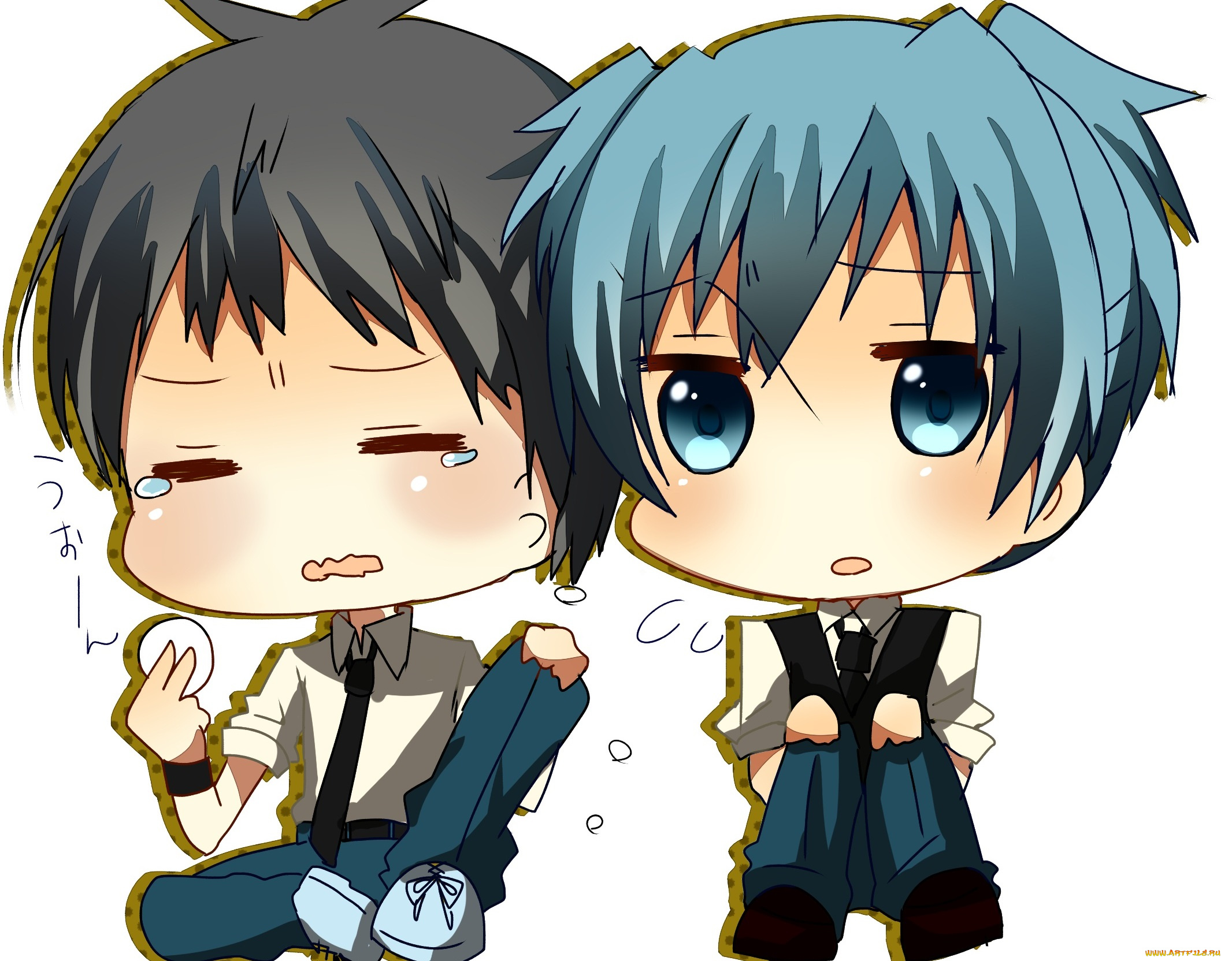 аниме, ansatsu, kyoushitsu, малыши